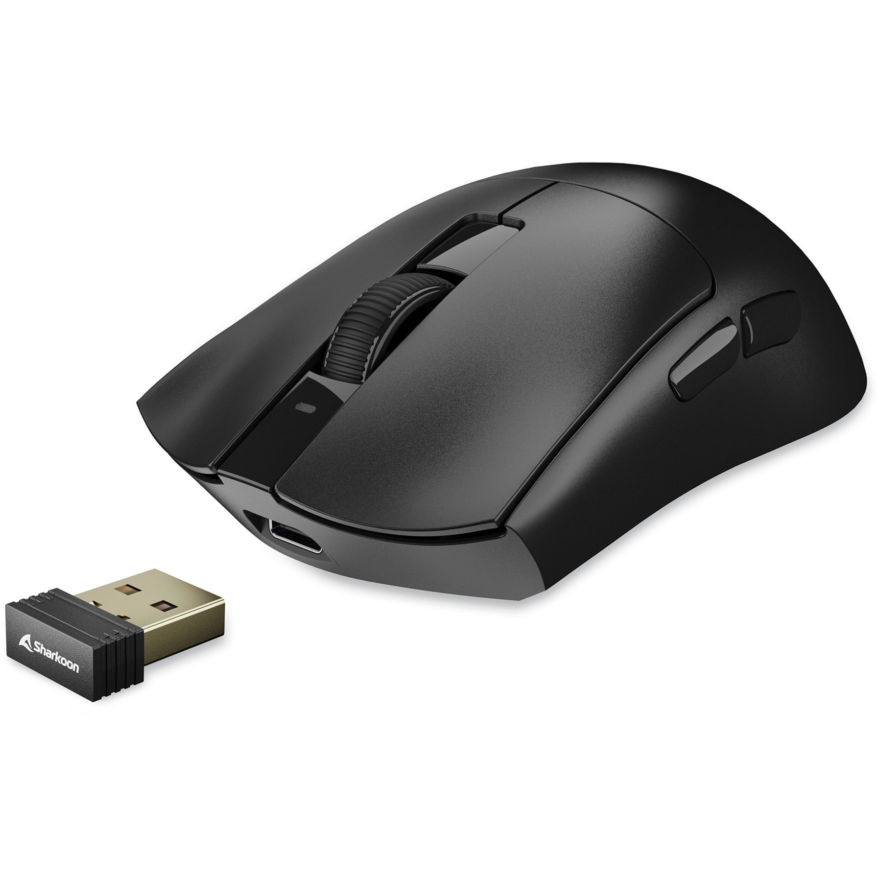 Sharkoon fireglider one gaming muis (zwart, 400 - 12.000 dpi, 2.4 ghz usb)