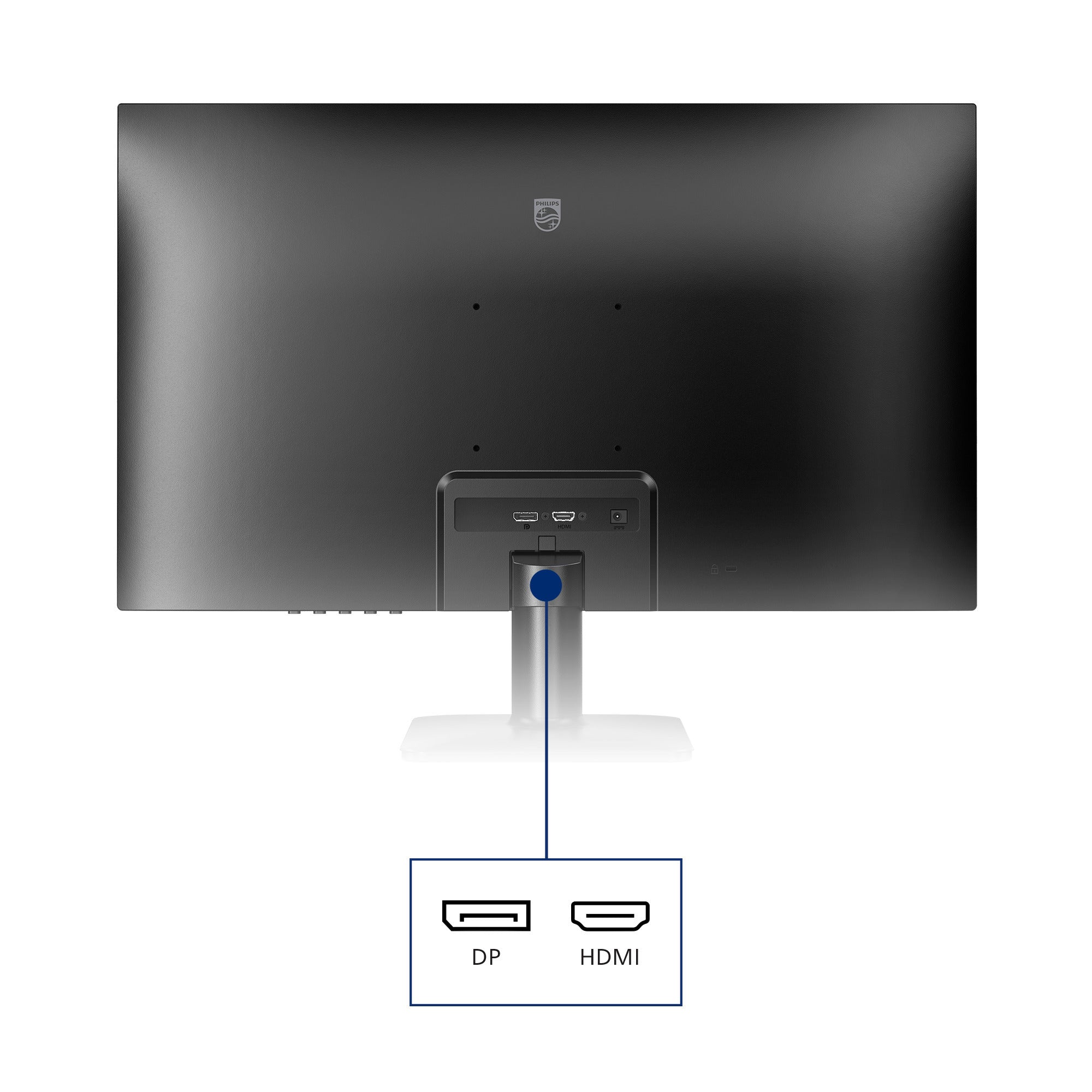 Philips 27e2n1500l 27 monitor (zwart, hdmi, displayport)