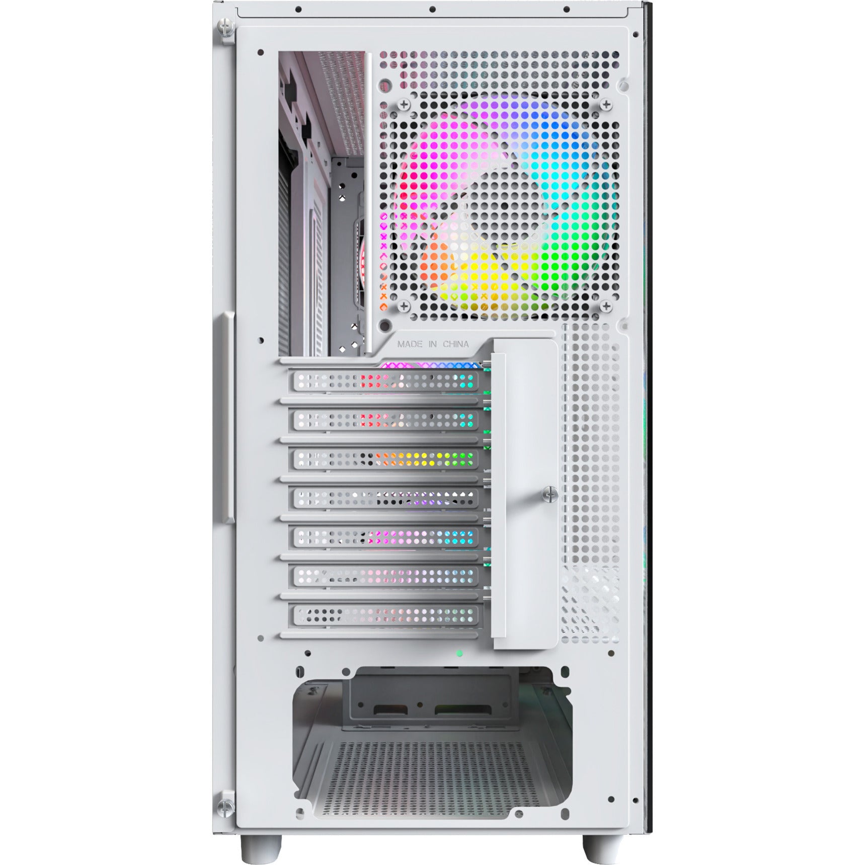 Montech xr wood midi tower behuizing (wit | 1x usb-a | 1x usb-c | rgb | window)