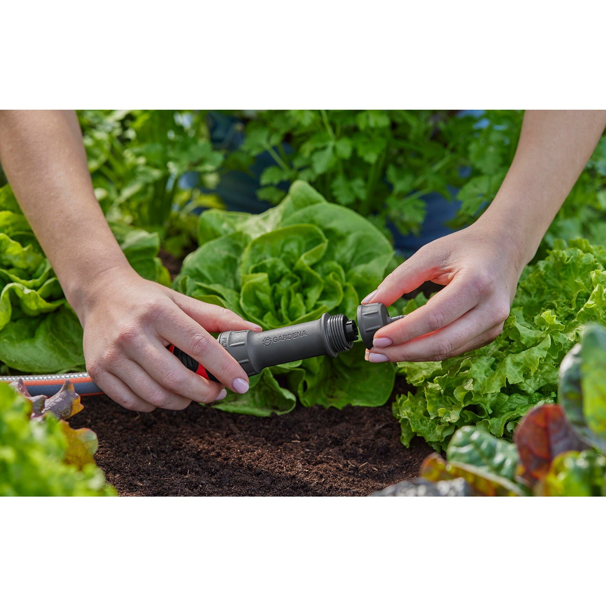 Gardena micro-drip-system hoofdapparaat 1000 druppelsysteem (zwart)