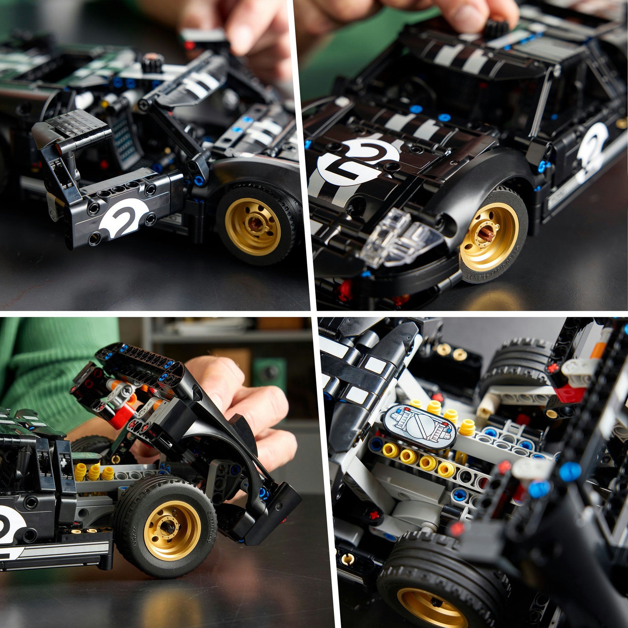 Lego technic 42223 1966 ford gt40 mkii racewagen