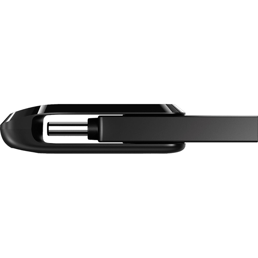 Sandisk ultra dual drive go 64 gb usb-stick (zwart, usb-a 3.2 (5 gbit s), usb-c 3.2 (5 gbit s))