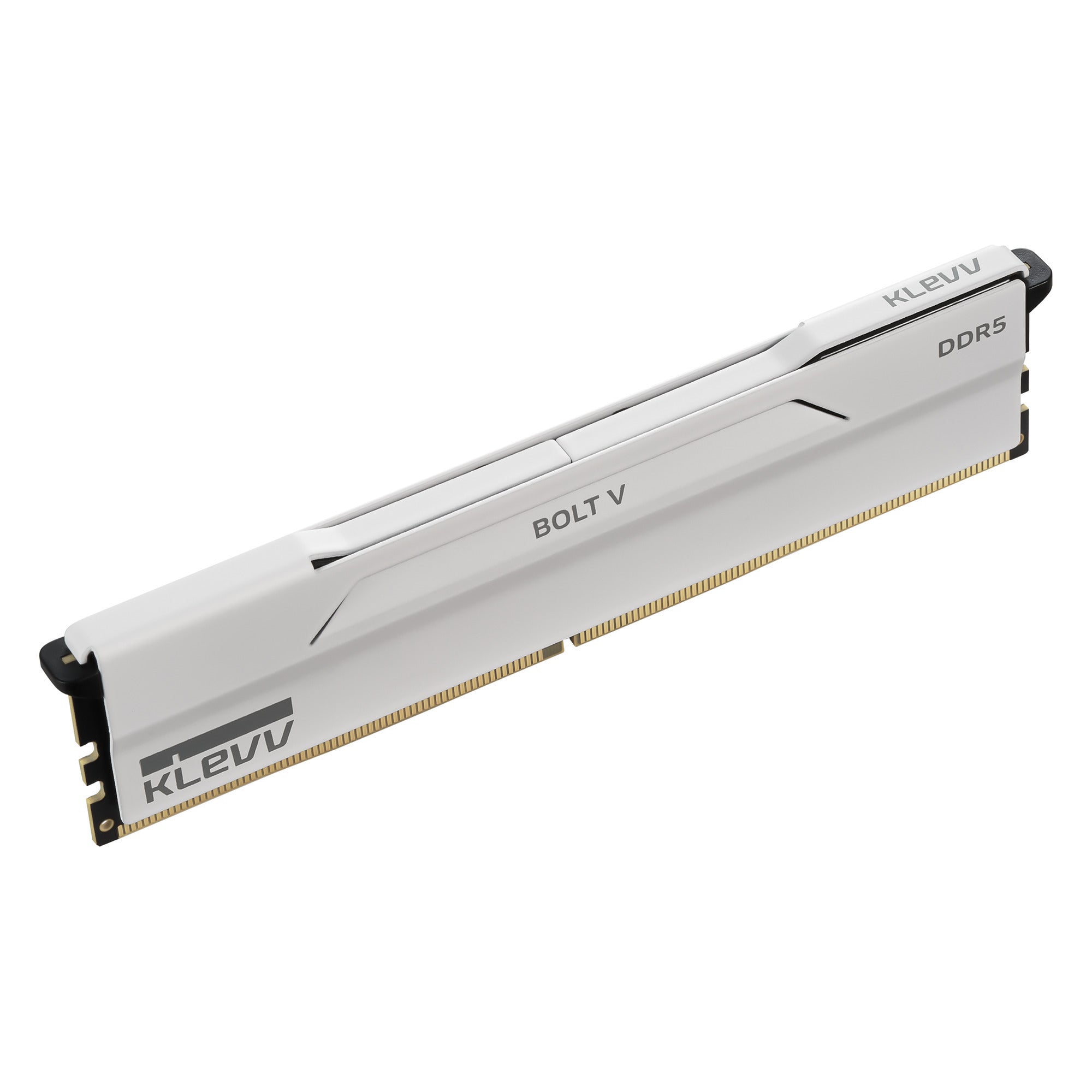 Klevv bolt v 32 gb ddr5-6000 (2x 16 gb) werkgeheugen (wit, kd5agu880-60a300i, xmp 3.0, expo)