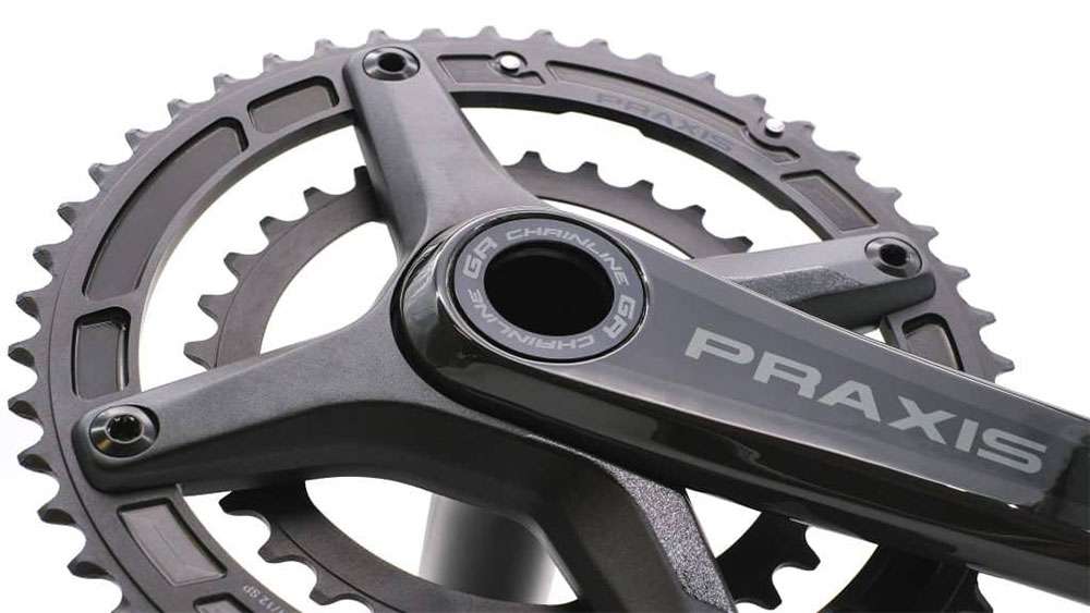 Praxis works zayante carbon gr m30 48 32z gravel crankset
