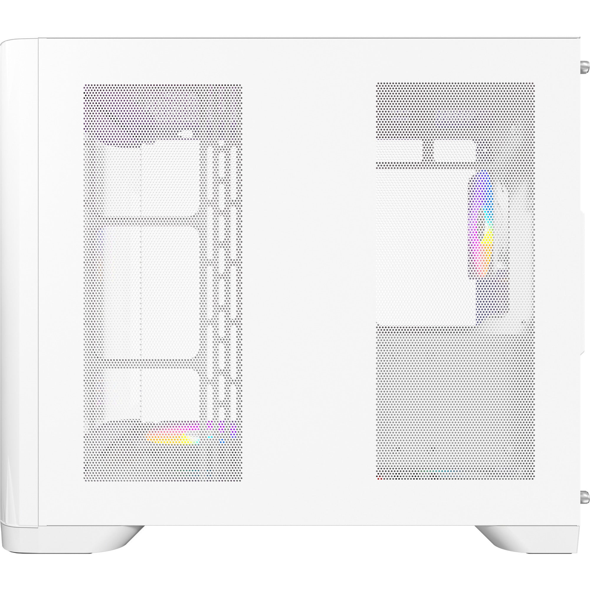 Antec c5 curve argb midi tower behuizing (wit | 2x usb-a | 1x usb-c | tempered glass)