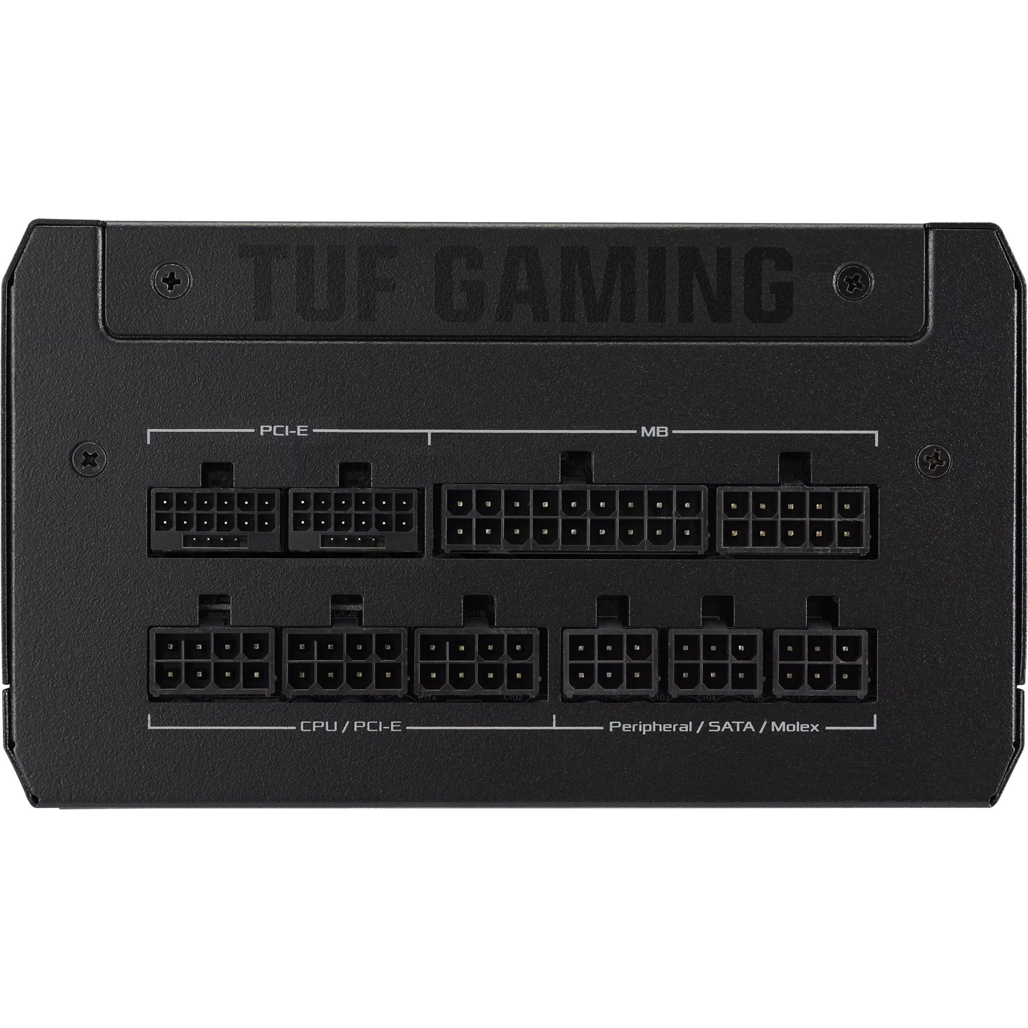 Asus tuf gaming gold modulaire 1200 watt voeding (zwart, 2x 12v-2x6, 3x pcie)
