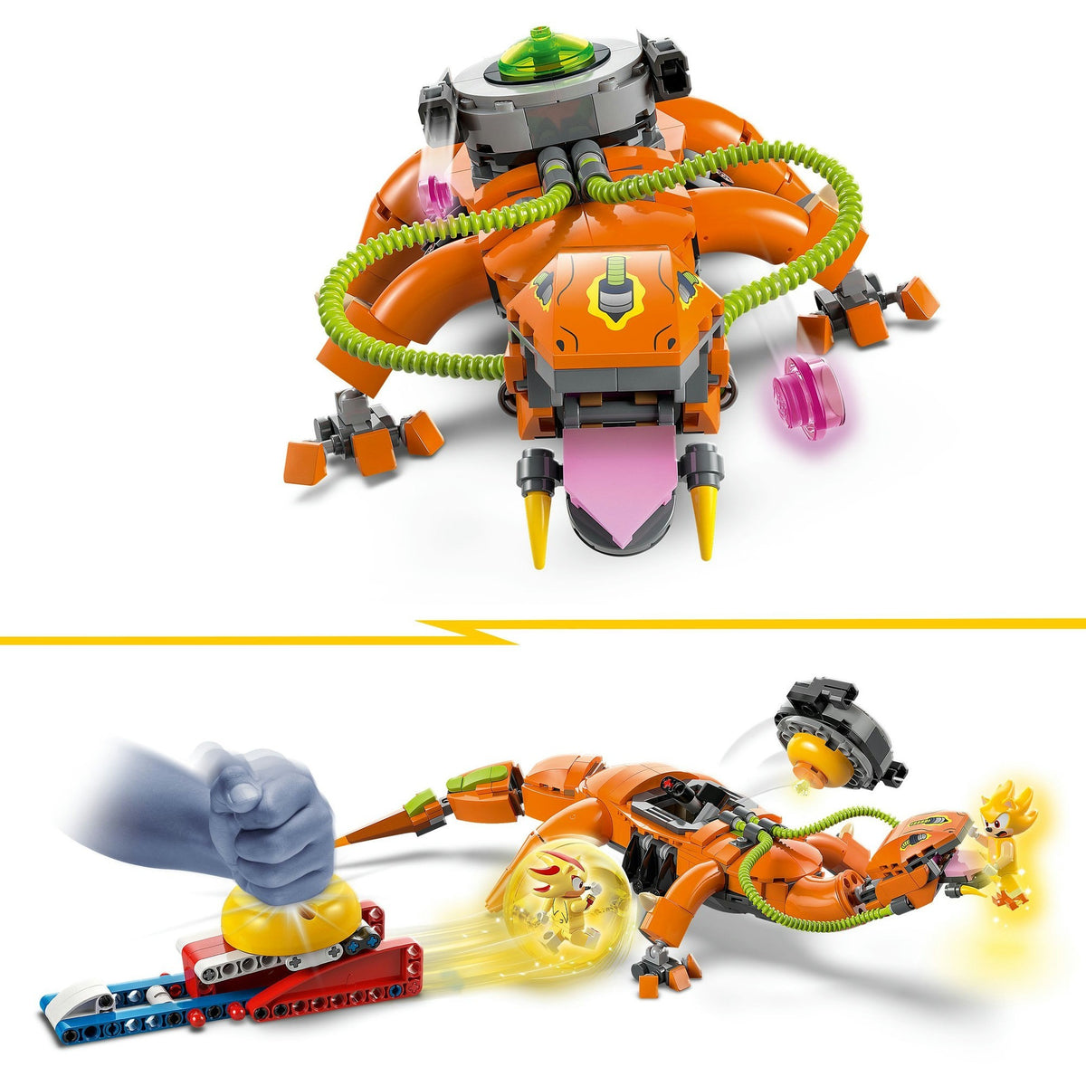 Lego sonic the hedgehog - super shadow vs. biolizard constructiespeelgoed (77003)