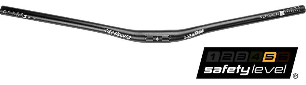 Ergotec low riser bar 31.8 mm‌ handlebar