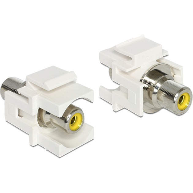 DeLOCK DeLOCK Keystone module RCA vrouwelijk > RCA vrouwelijk geel