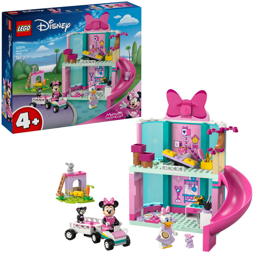 Disney LEGO 43274 klassiek Minnie's huisdierenhotel