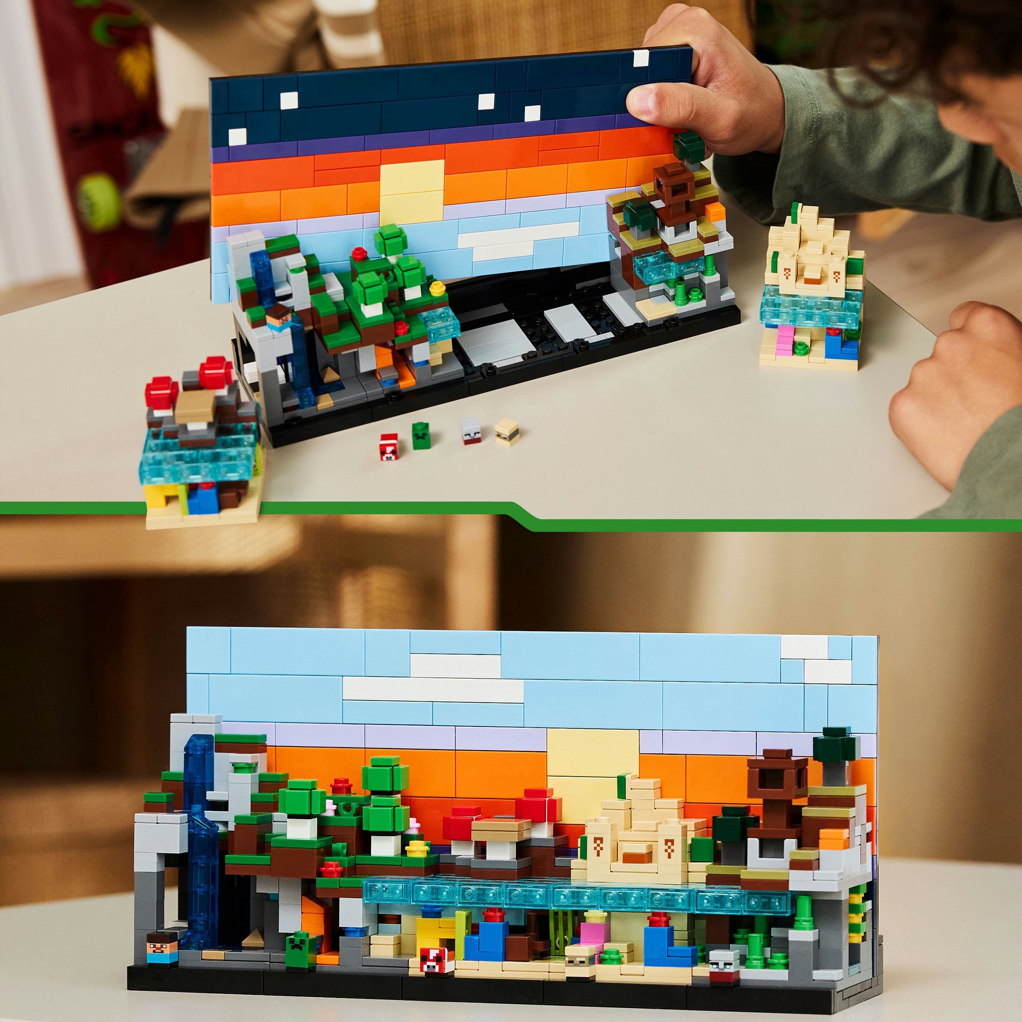 Lego minecraft 21589 minibiomen