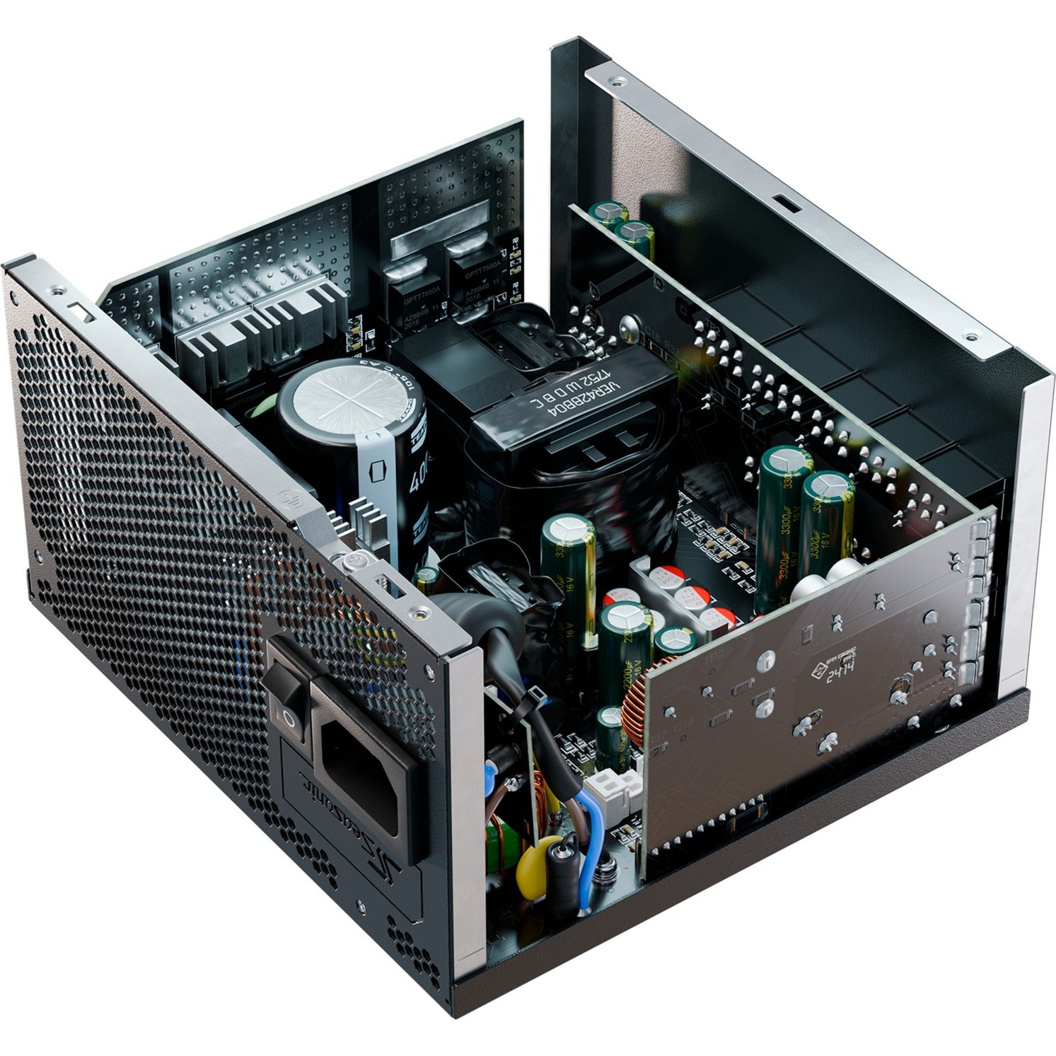 Seasonic core gx-650-v2 modulaire 650 watt voeding (zwart, 1x 12v-2x6, 2x pcie)