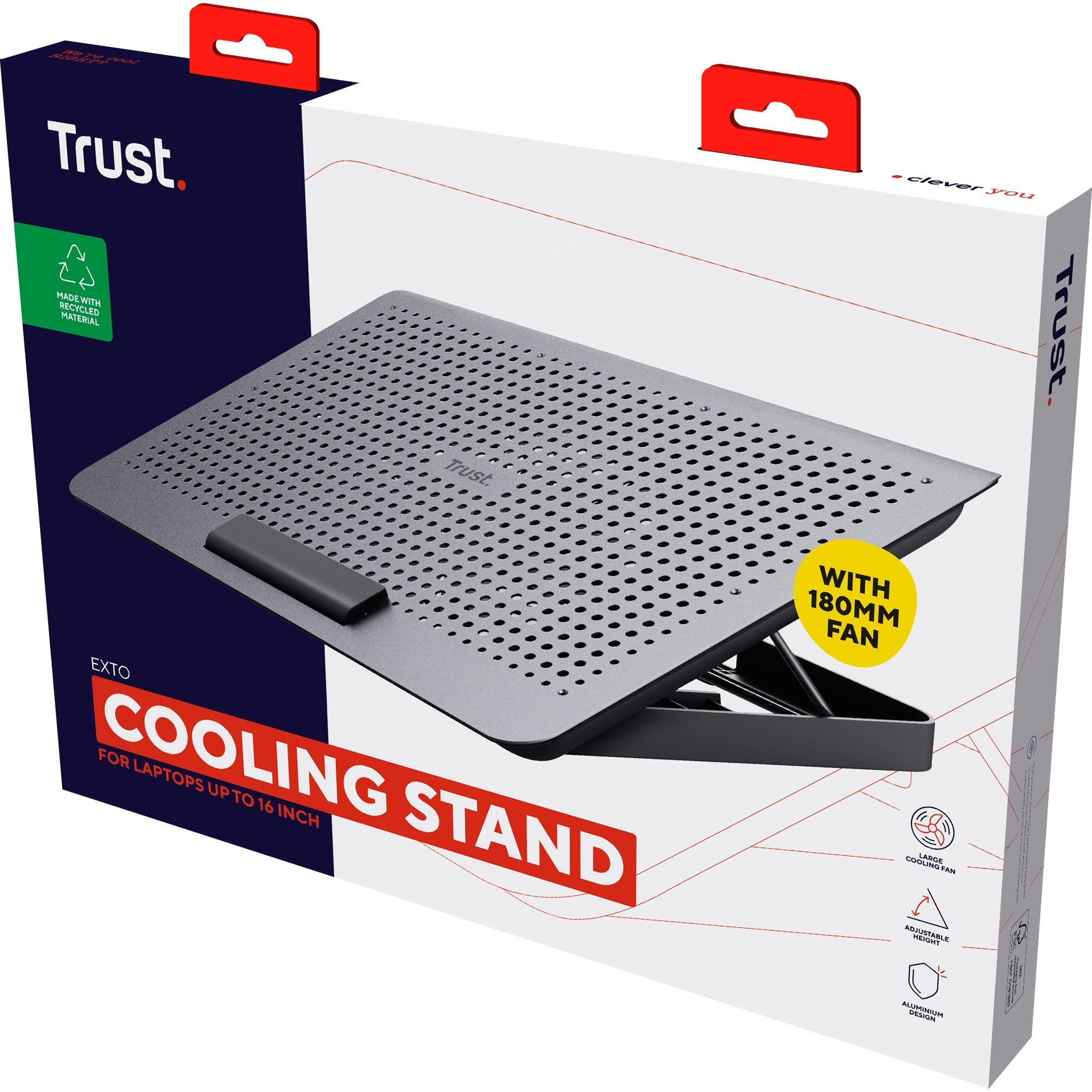 Trust Exto laptopkoelstandaard