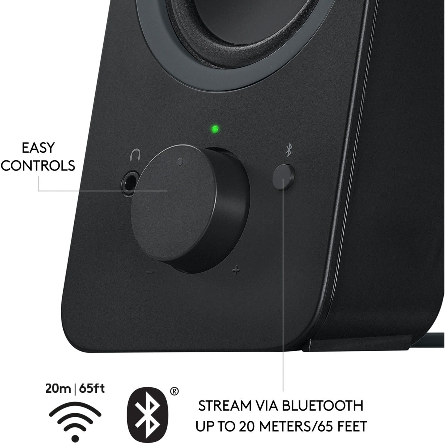 Logitech z207 pc-luidspreker (zwart)