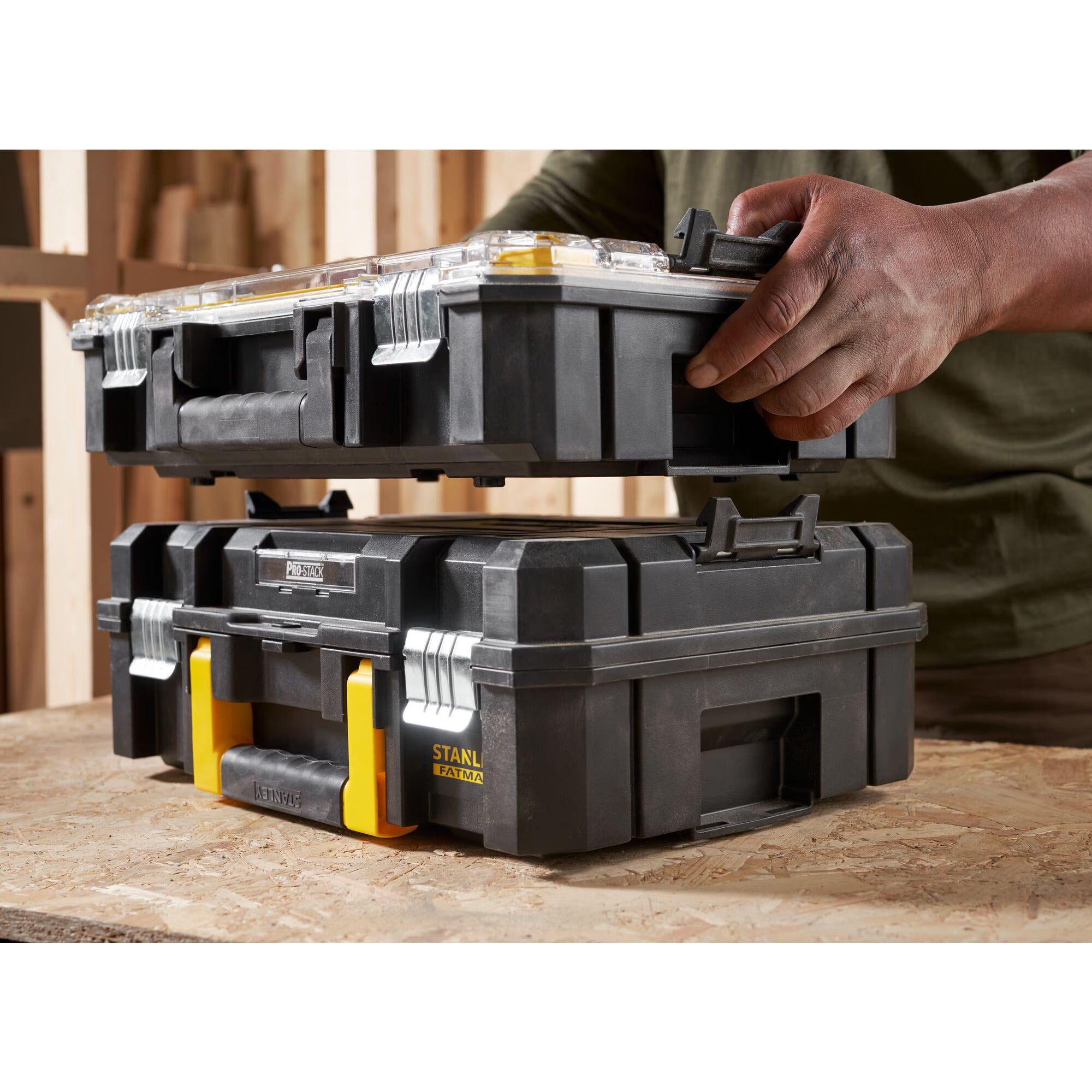 Stanley koffers stanley fatmax tstak organizer compact fmst82967-1 - fmst82967-1