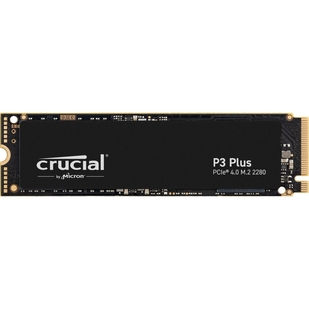 Crucial ct1000p3pssd8 p3 plus ssd, 1 TB, m.2 2280, nvme pcie, intern, retail