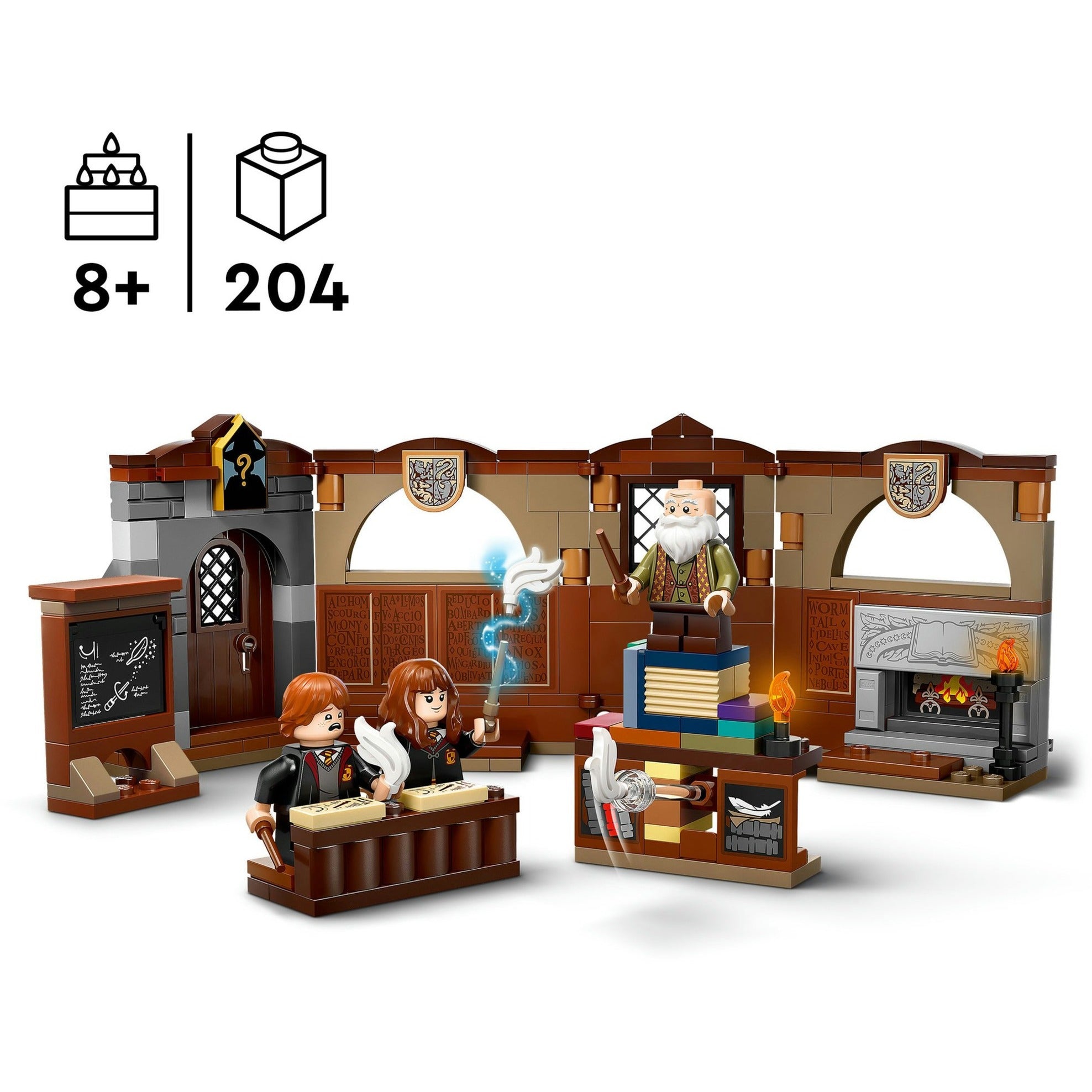 Lego 76442 harry potter kasteel zwijnstein: toverspreukenles