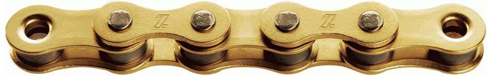Kmc ketting single speed z1 breed 112 schakels - goud