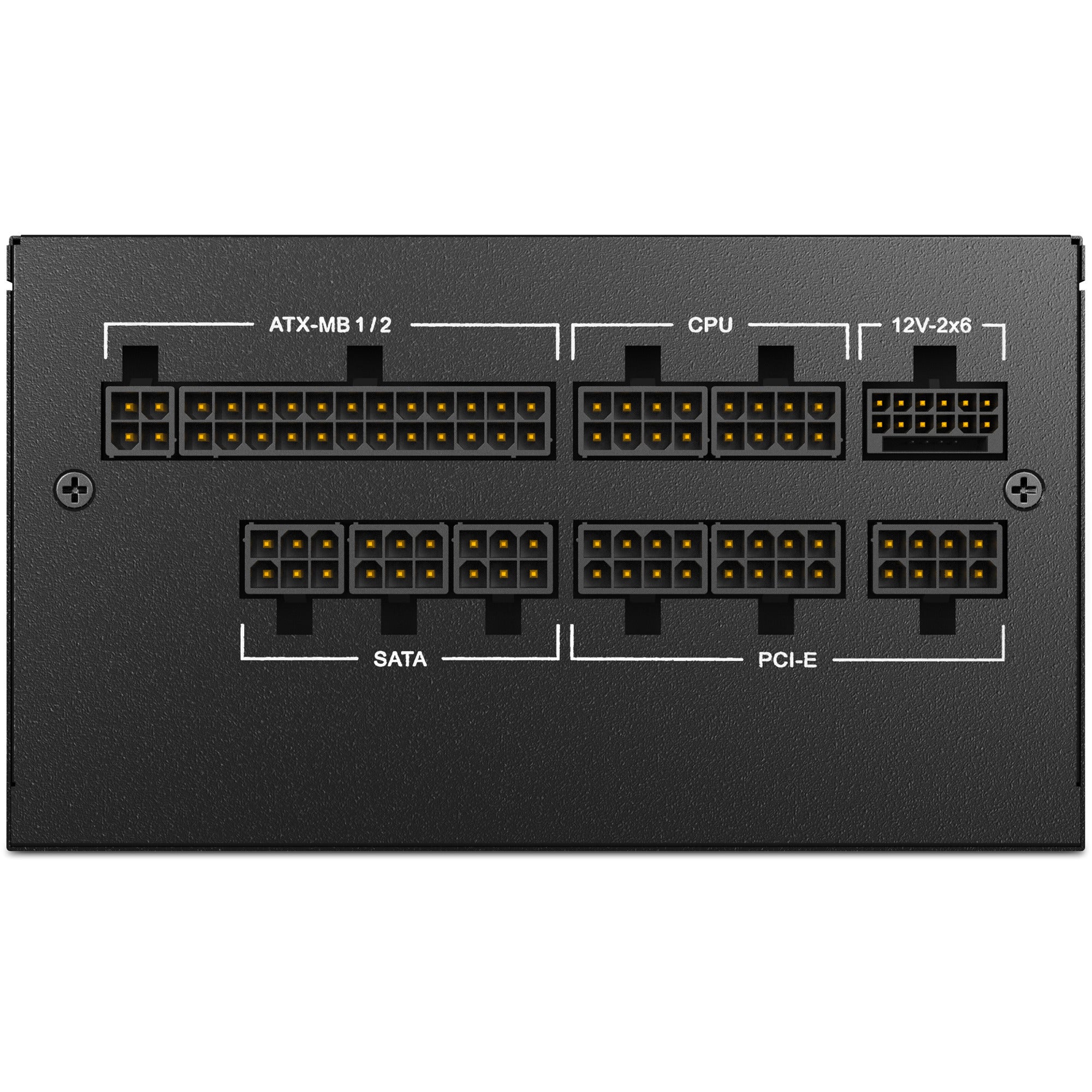 Sharkoon rebel p20 gen2 modulaire 1000 watt voeding (zwart, 1x 12v-2x6, 3x pcie)
