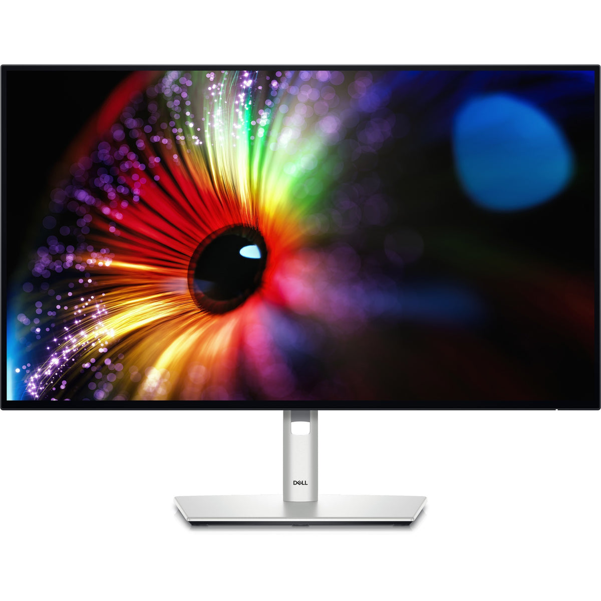 Dell ultrasharp u2724d 27 monitor (zilver zwart, 2x displayport, 1x hdmi, 2x usb-c, 3x usb-a, 120 hz)