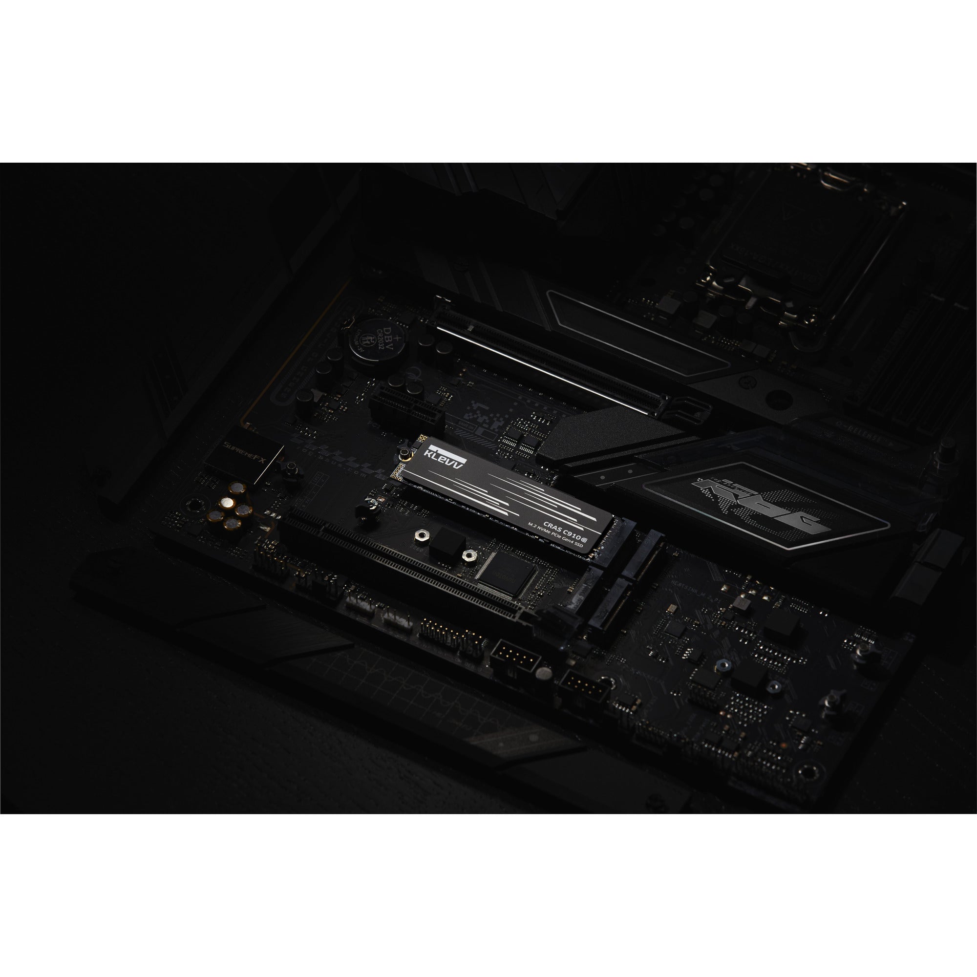 Klevv cras c910g 2 tb ssd (zwart, k02tbm2sp0-10g, pcie gen 4.0 x4, nvme 2.0)