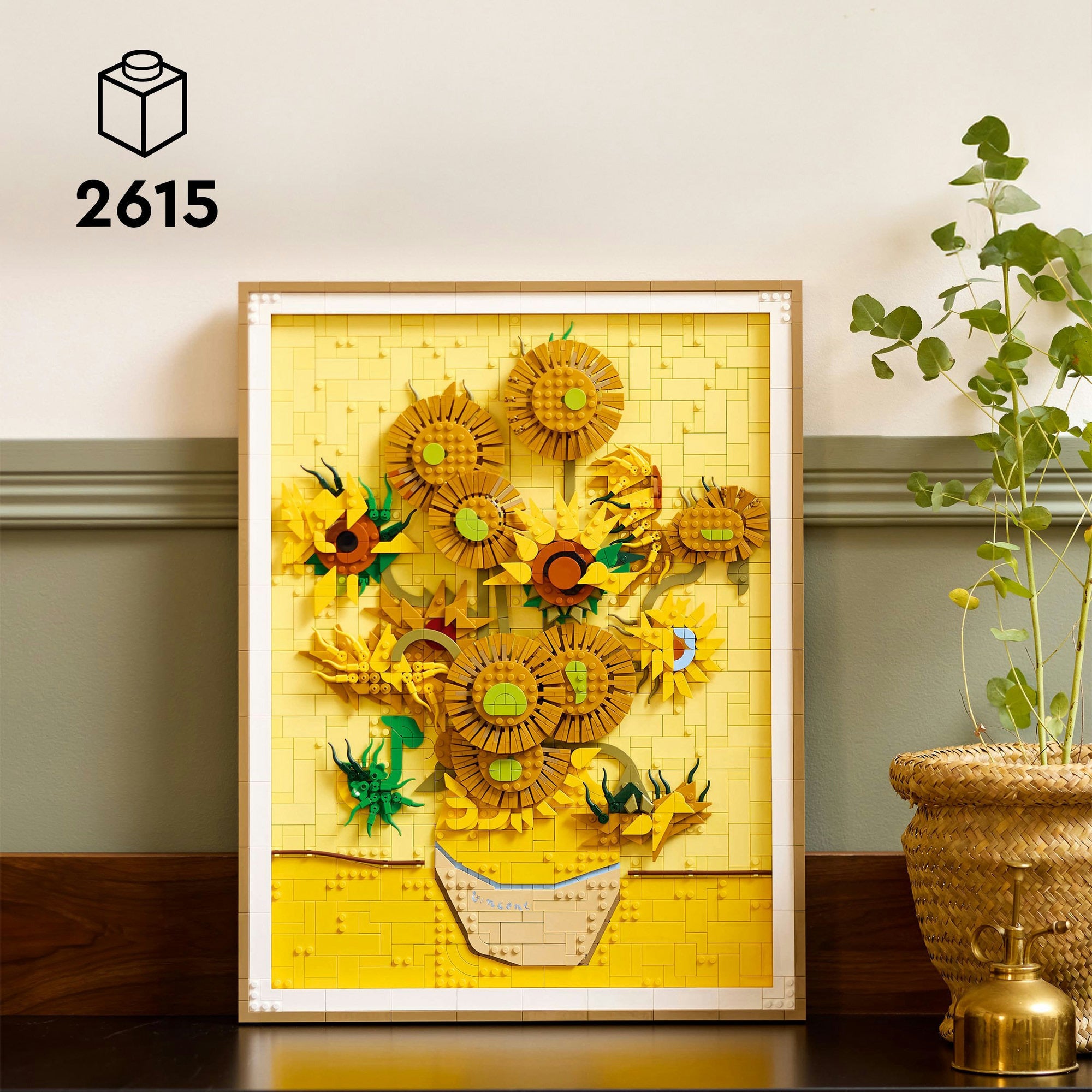 Lego art 31215 vincent van gogh - zonnebloemen