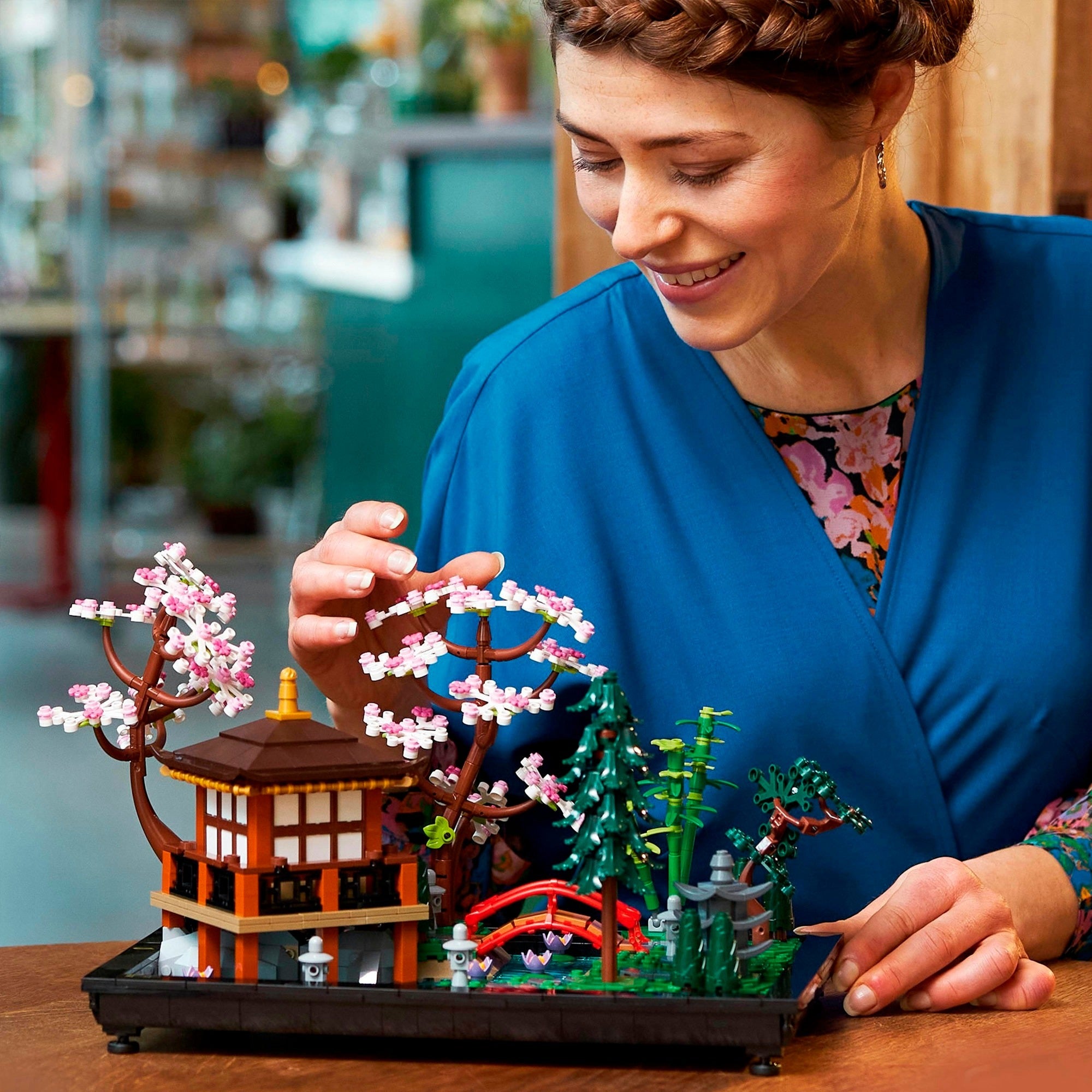 Lego 10315 iconen rustgevende tuin