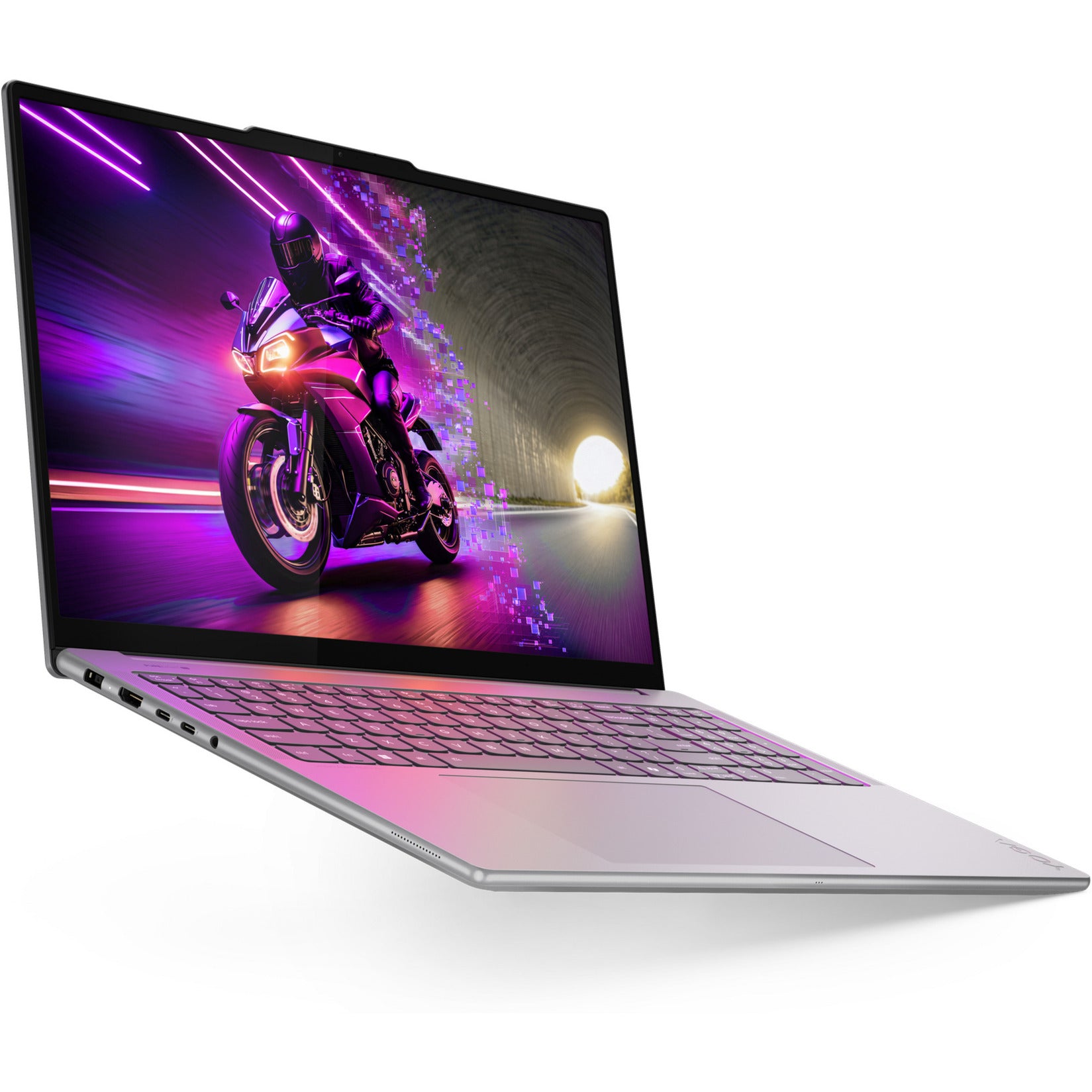 Lenovo yoga pro 9 16iah10 (83l00077mh) aura edition 16 laptop (grijs | core ultra 7 255h | rtx 5070 | 32 gb | 1 tb ssd)