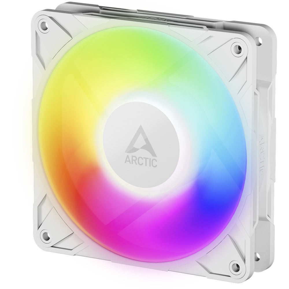 Arctic p12 pro a-rgb case fan (wit, 120 x 120 x 25 mm, pwm)