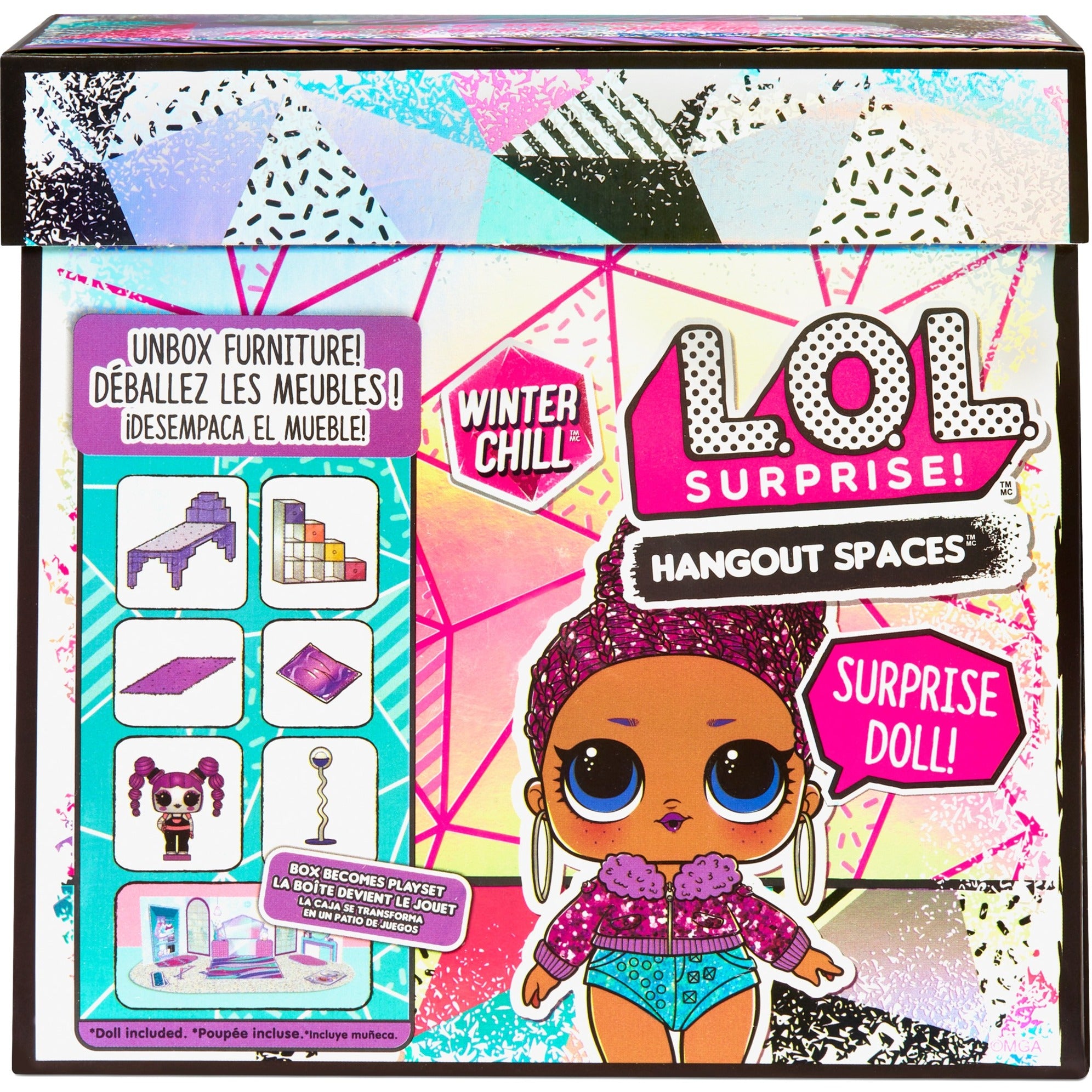 MGA Entertainment Verrassing! Winter Chill Hangout Spaces Sty