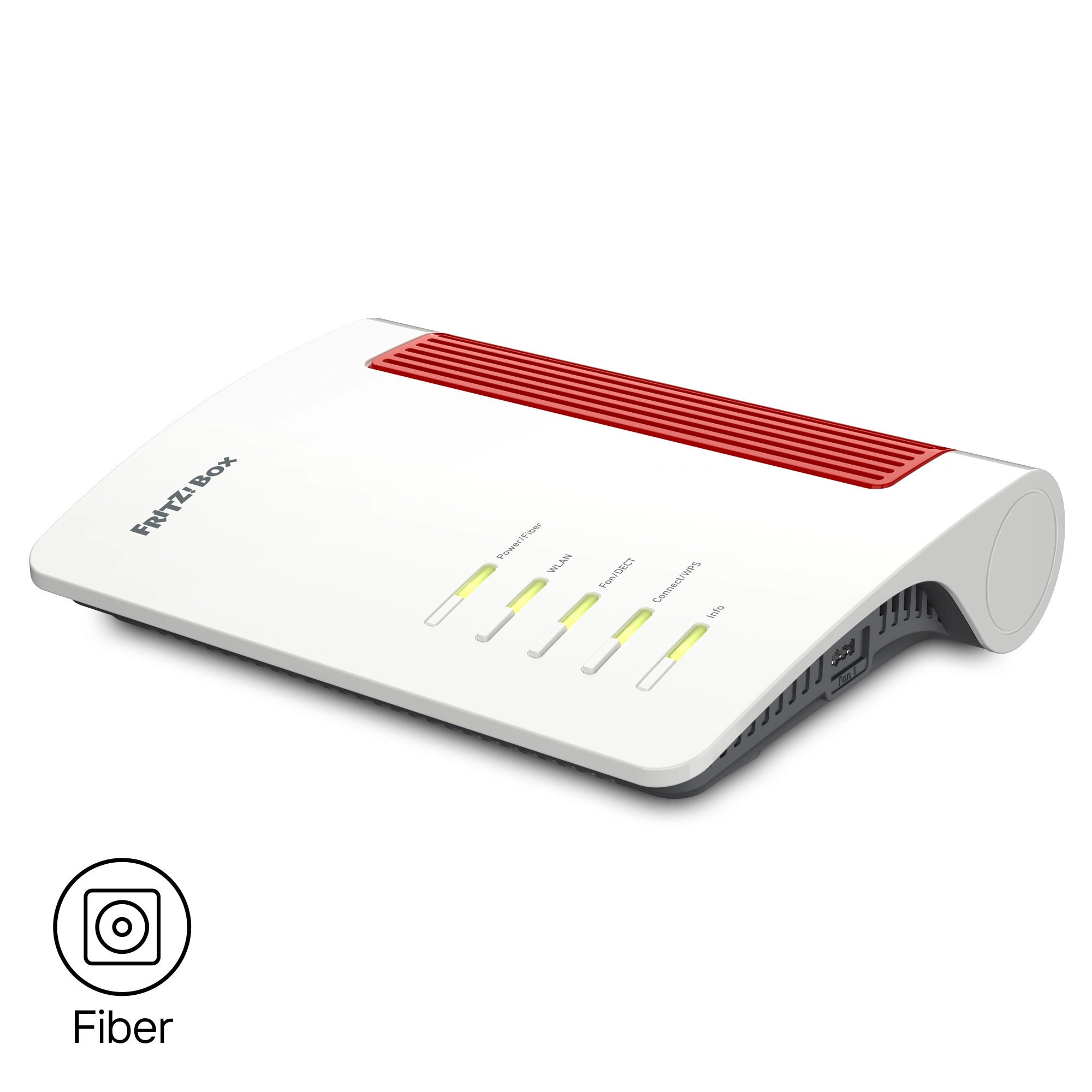Fritz! box 5690 edition international glasvezel router (wit rood, mesh wi-fi, 2.5 gbit s)