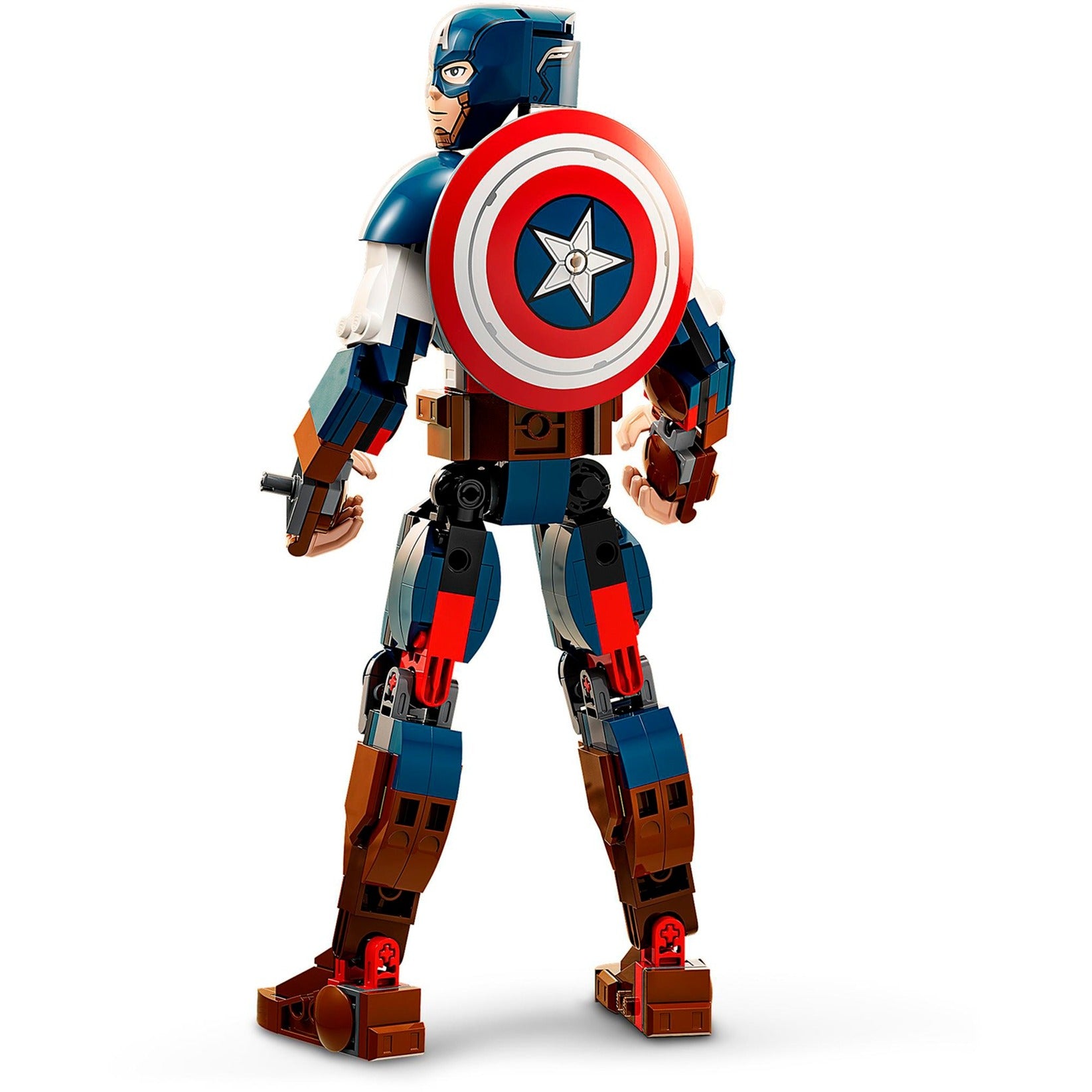 Lego superhelden 76258 captain america bouwfiguur