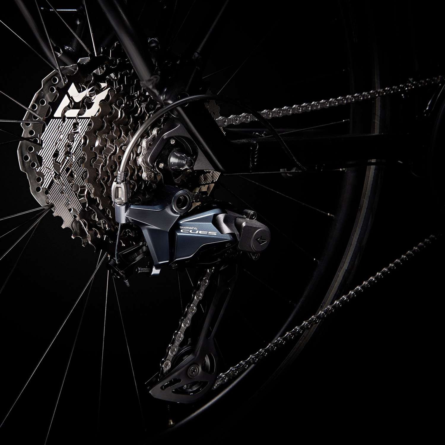 Shimano achterderailleur cues 11v rd-u8020 lange kooi zwart