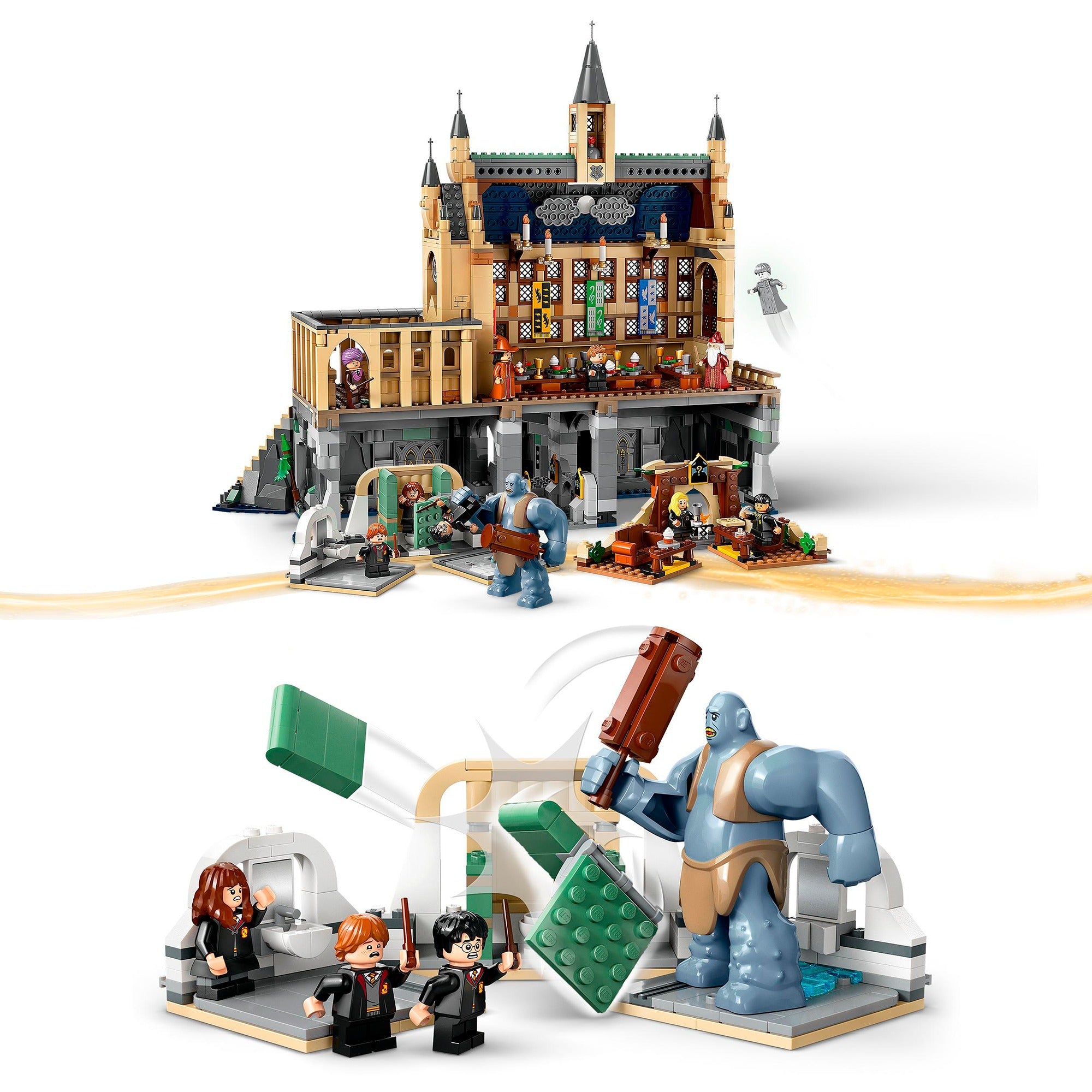 Lego 76435 harry potter kasteel zwijnstein de grote zaal