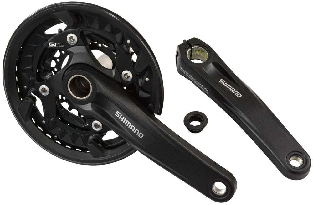 Shimano fc-mt500 10-speed crank 40 30 22