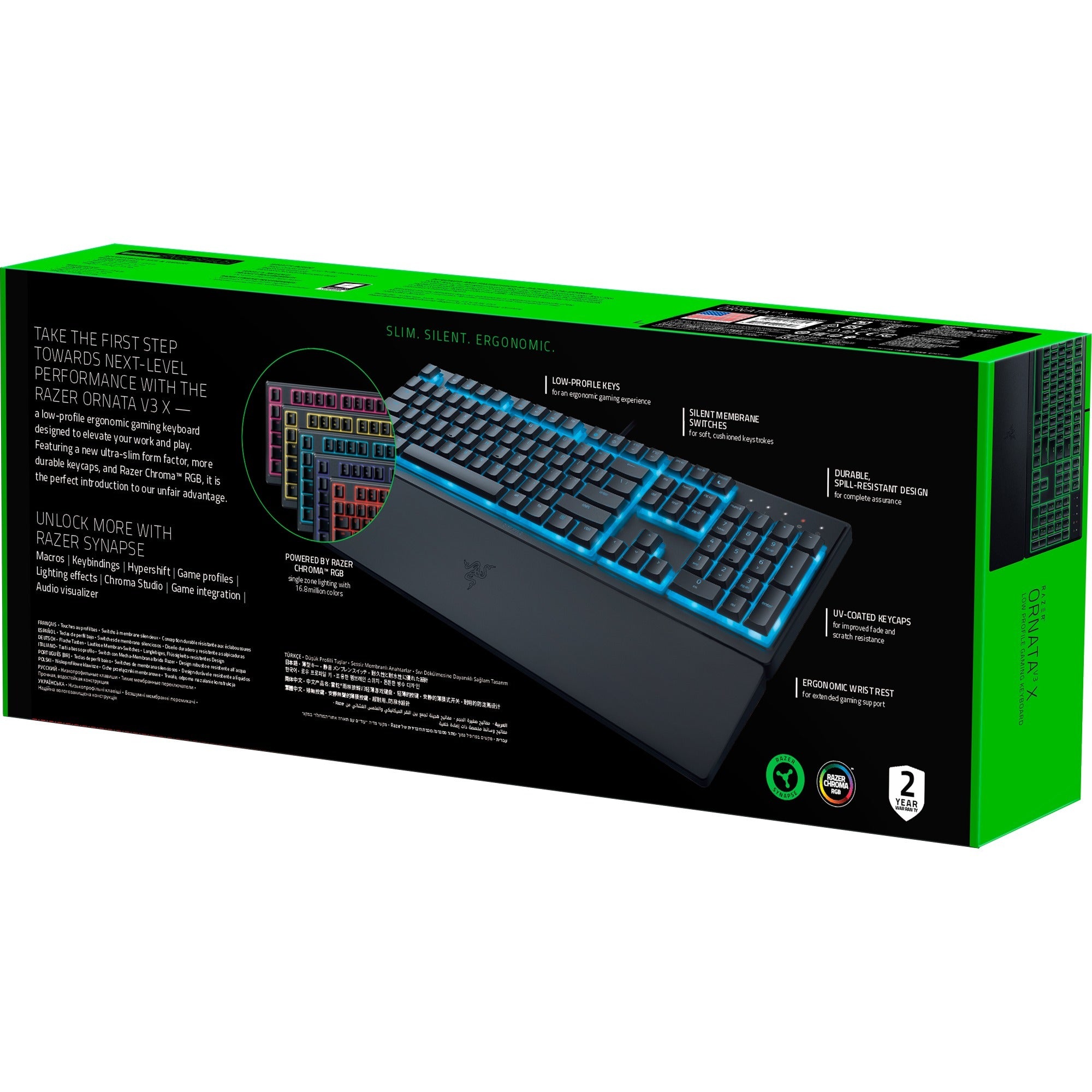 Razer Razer Ornata V3 X Low Profile Gaming Toetsenbord