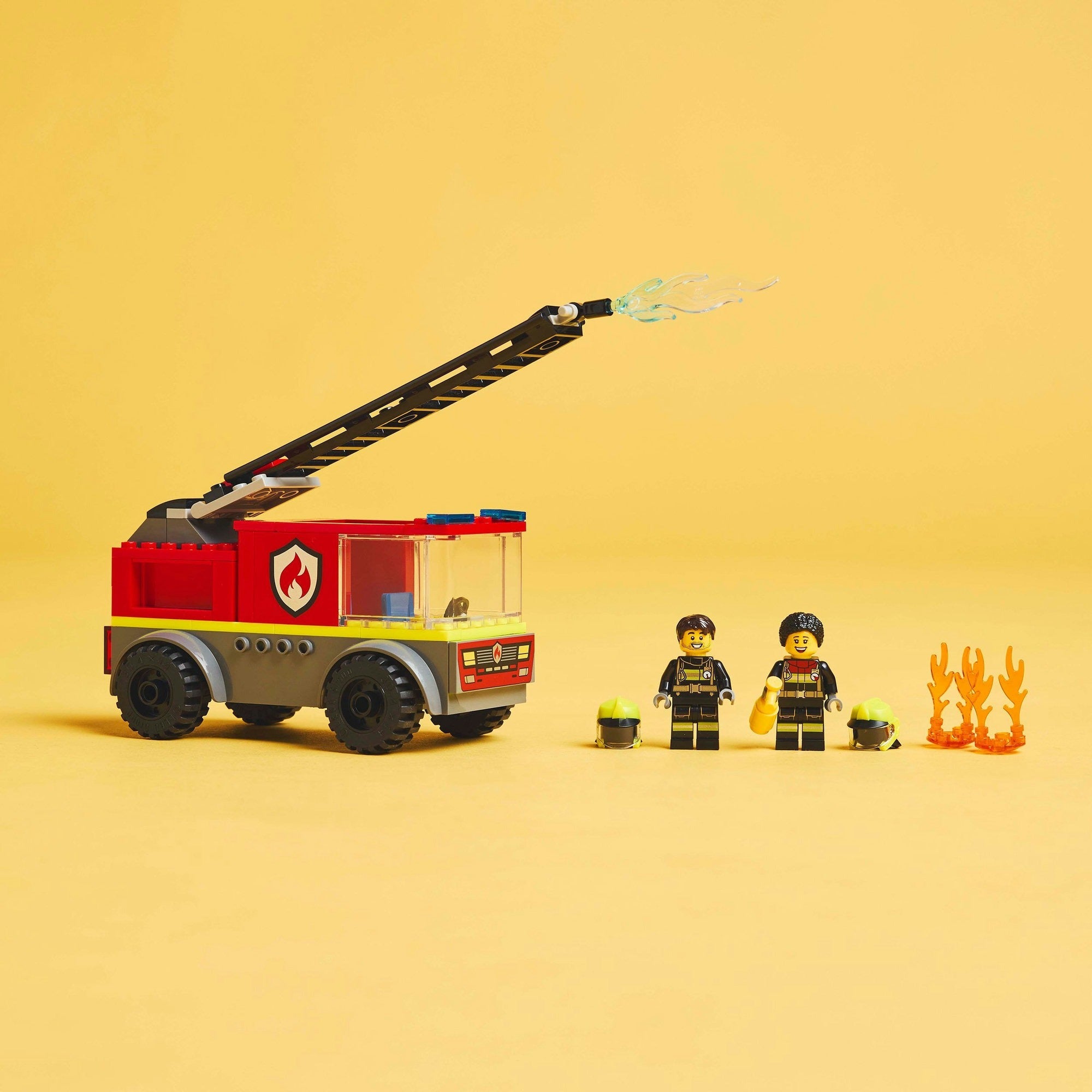 Lego city brandweerladderwagen met figuurtjes - 60463