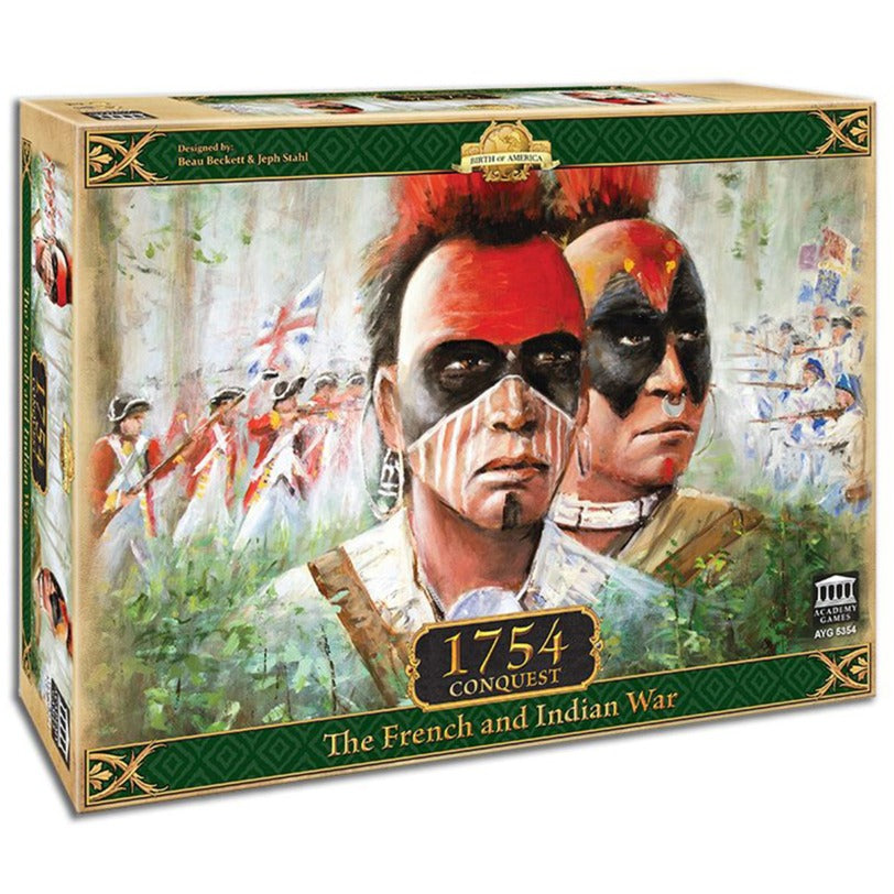 European player network 1754 conquest: the french and indian war bordspel (engels, 2 - 4 spelers, 60 - 240 minuten, vanaf 12 jaar)