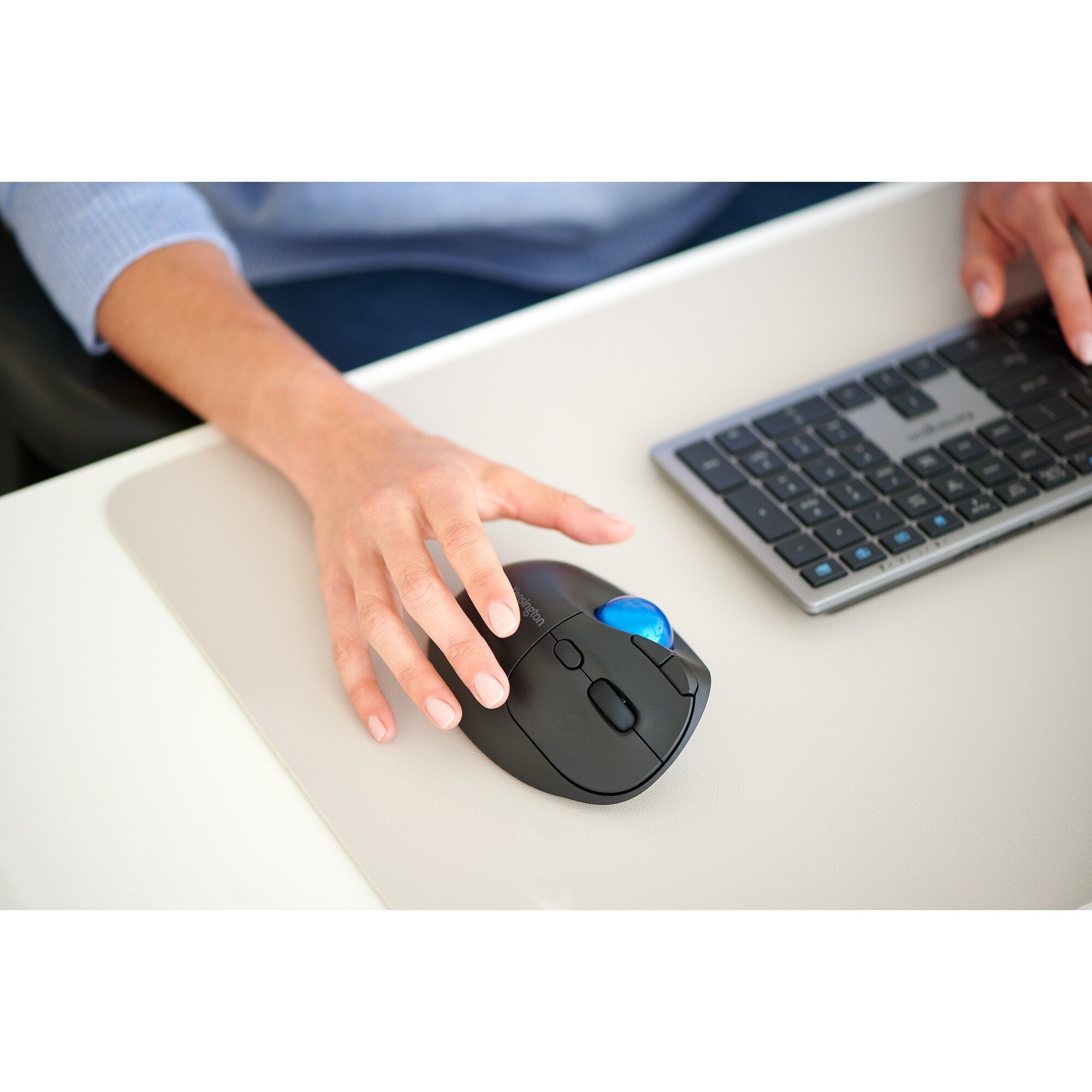 Kensington kb535 eq rechargeable multi-device keyboard (us-international lay-out (qwerty), scissor switches, 100%, usb, 2,4 ghz, bluetooth 5.4)