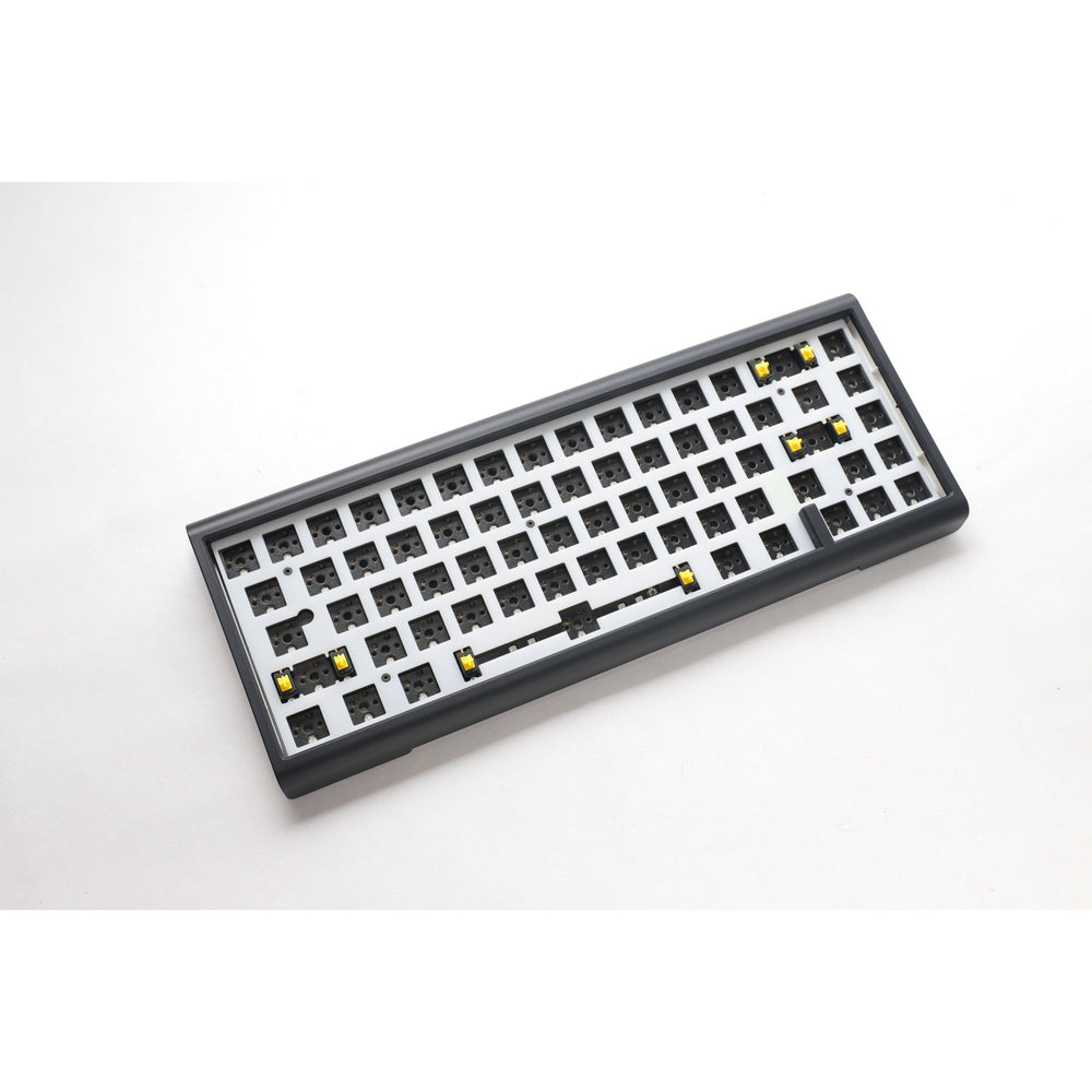 Ducky projectd tinker 65 met qmk via rgb mechanisch toetsenbord (zwart, us lay-out (qwerty), 65%, barebone. rgb leds, hot-swappable, gasket mount)