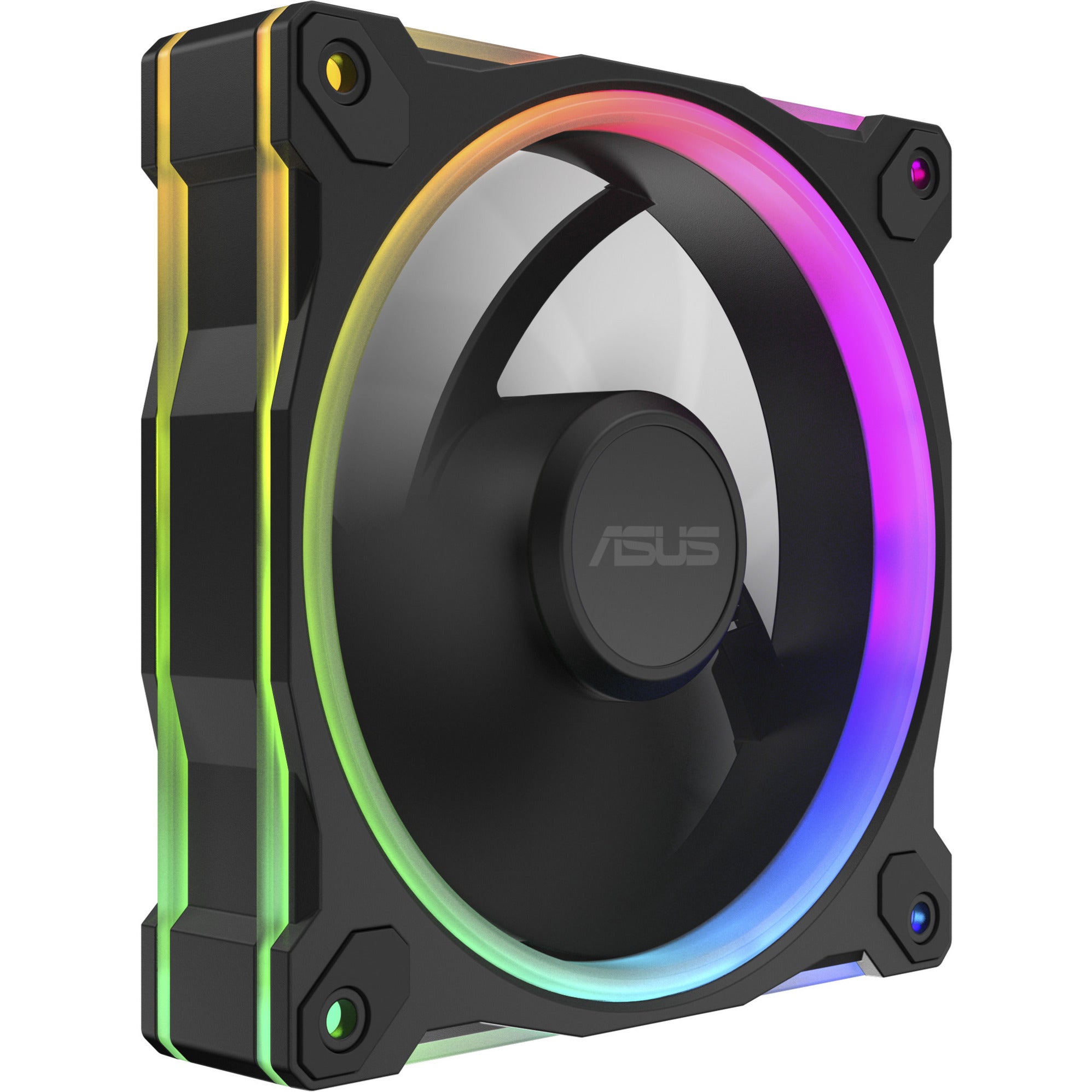 Asus prime mr120 argb fan - triple pack case fans (zwart, 3 stuks, 120 x 120 x 28 mm, 3 stuks)
