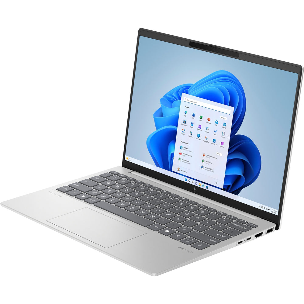 Hp pavilion aero 13-bg0010nd (a12ldea) 13.3 laptop (zilver | ryzen 5 pro 8640u | radeon 760m | 16 gb | 512 gb ssd)