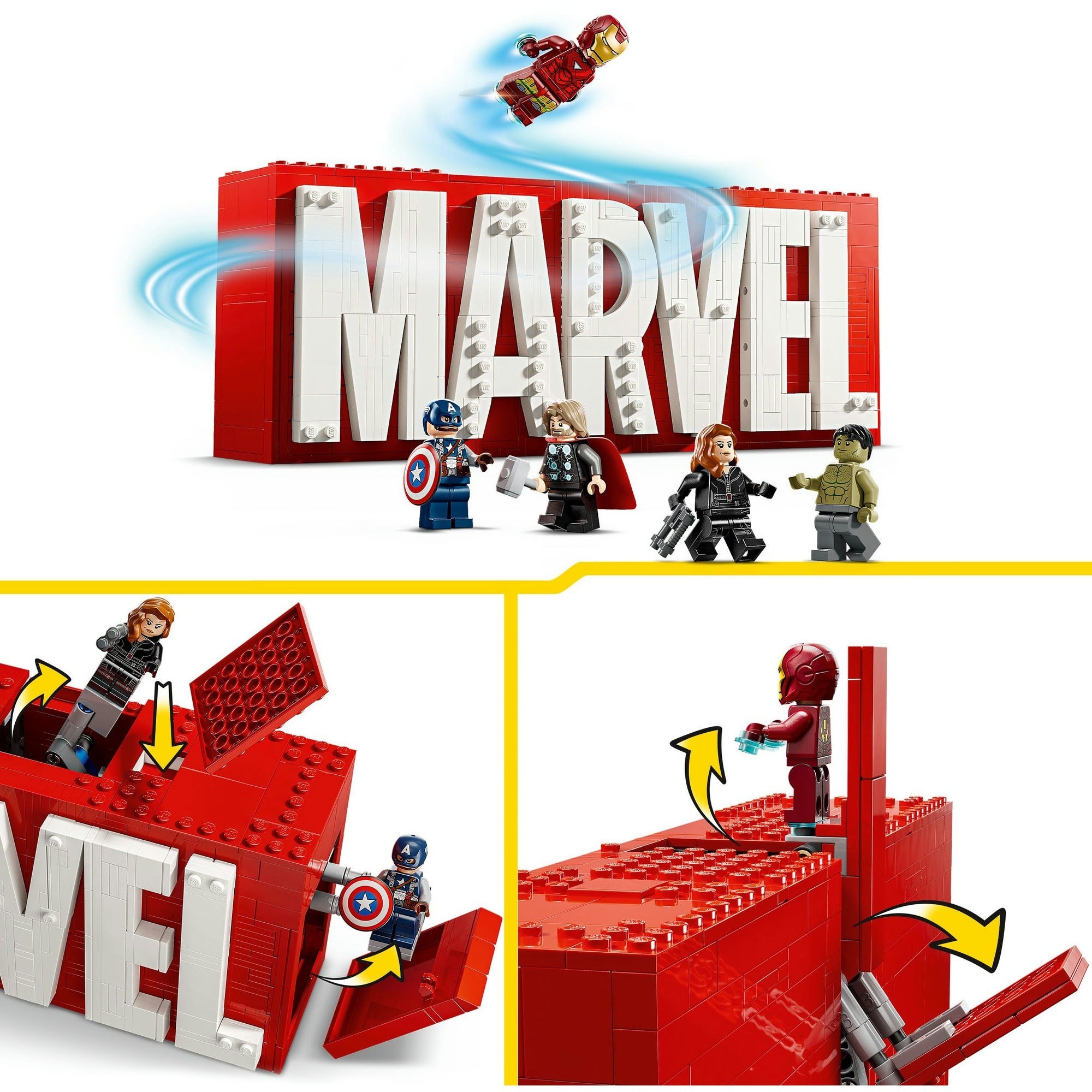 Lego superhelden 76313 wonderlogo en minifiguren