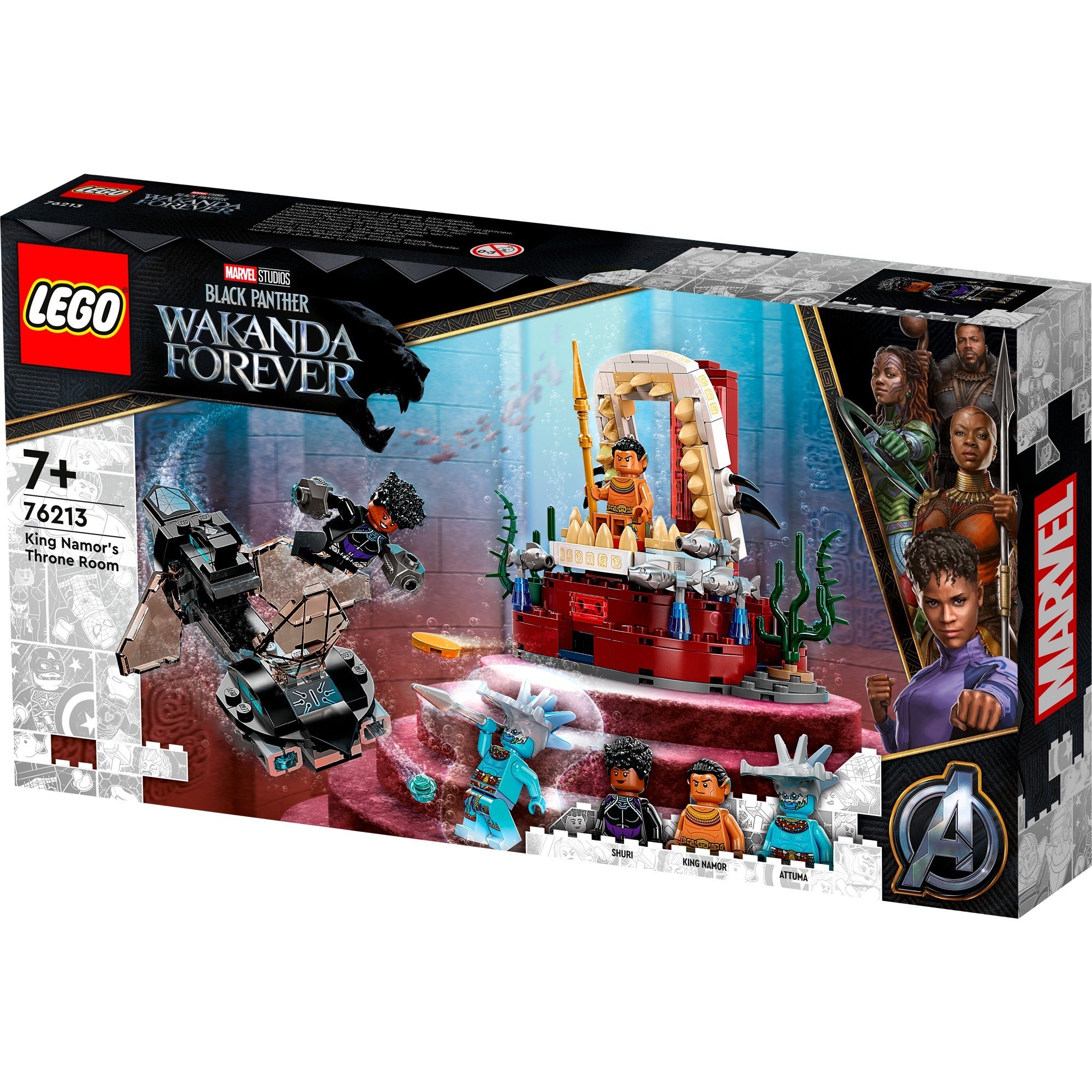 LEGO Marvel Super Heroes 76213 Koning Namor's Troonzaal
