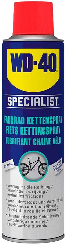 WD-40 Specialist spray pour chaîne de vélo 250 ml