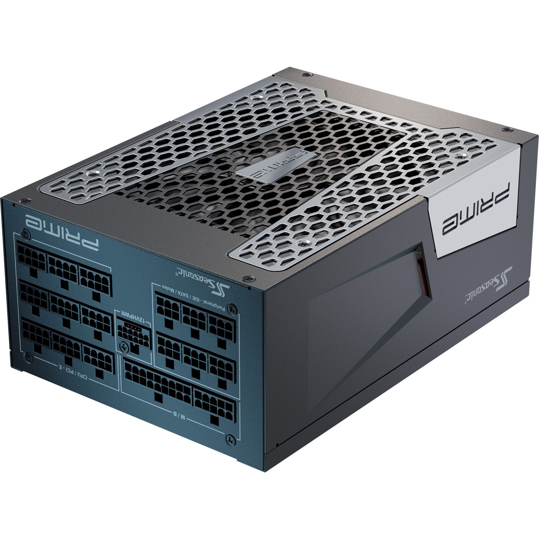 Seasonic prime tx-1300 modulaire 1300 watt voeding (zwart, 1x 12vhpwr, 6x pcie)