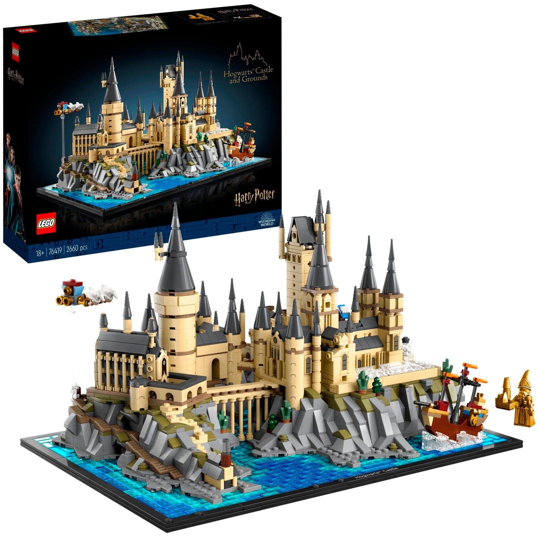 Lego 76419 harry potter kasteel zwijnstein™ en ter terrein