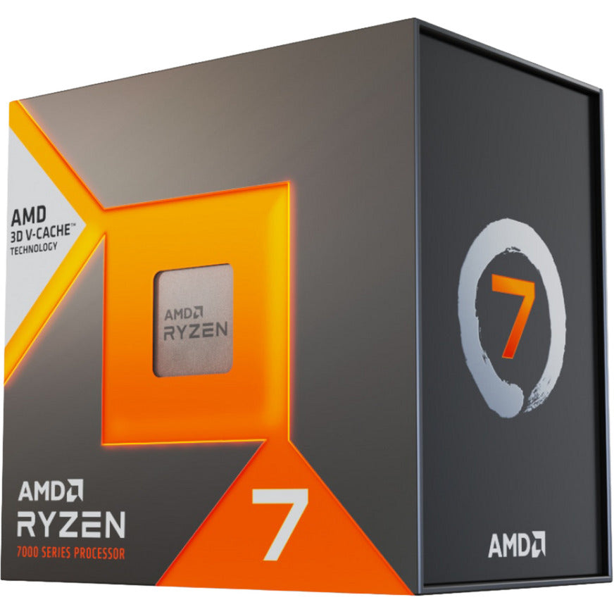 Amd ryzen 7 7700x3d, 4 ghz (4,5 ghz turbo boost) socket am5 processor (unlocked, boxed)