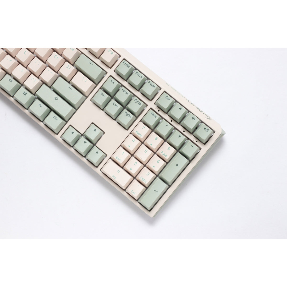 Ducky One 3 Matcha, keyboard (cream green, US layout, Cherry MX Brown, PBT double shot, hot-swap)