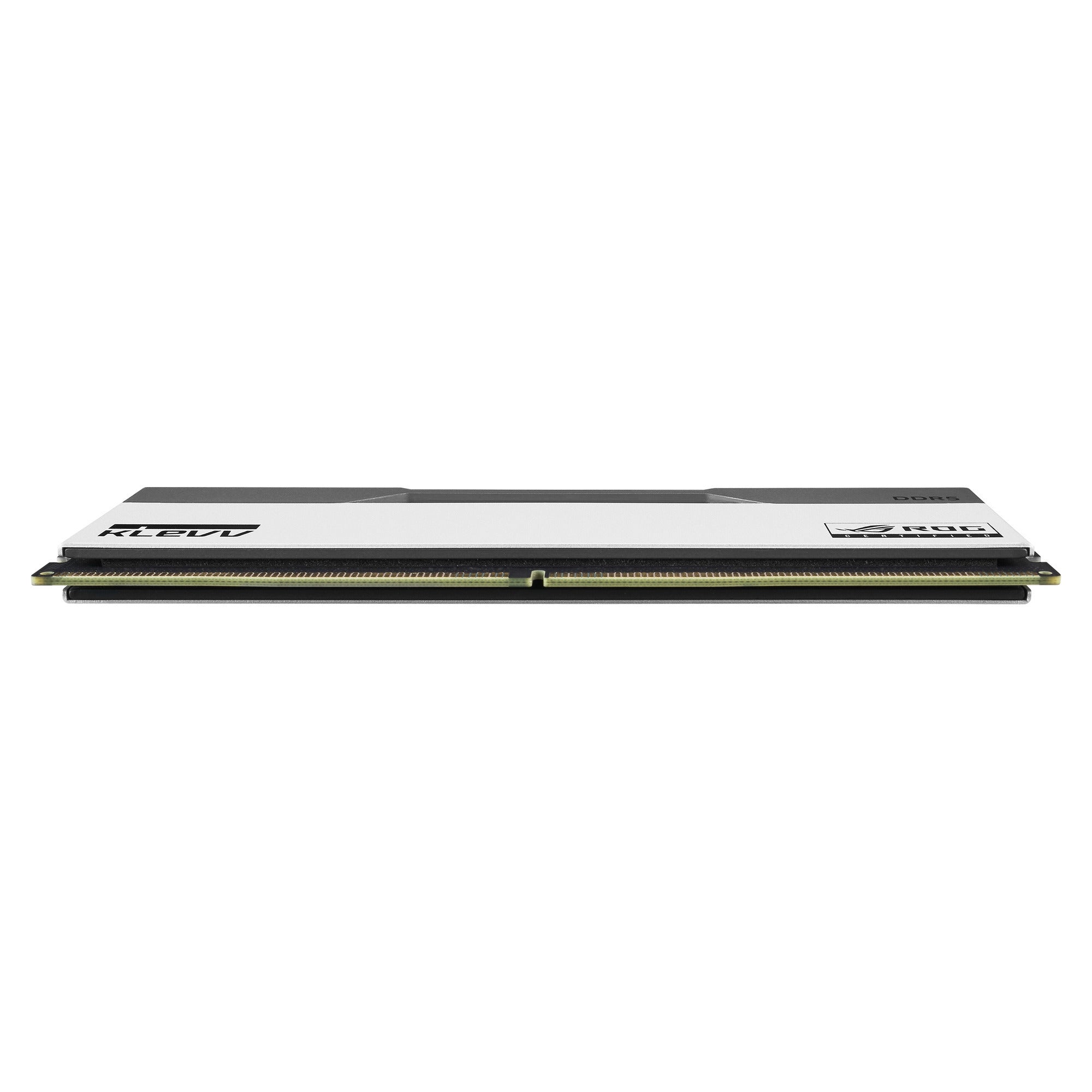 Klevv 32 gb ddr5-6200 (2x 16 gb) kit werkgeheugen (wit zwart, kd5agua80-62b320p, cras v rgb rog, xmp 3.0, expo)